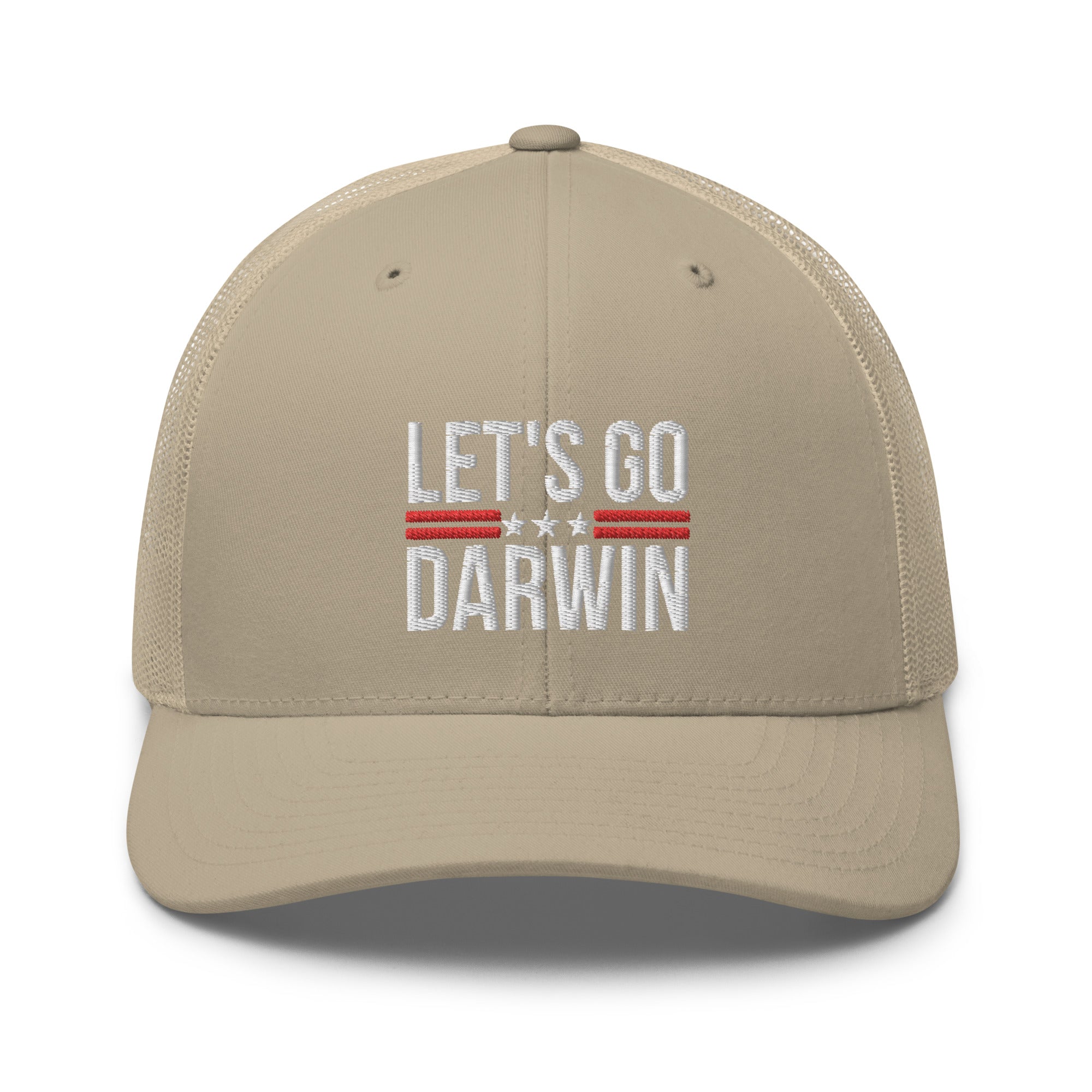 Lets Go Darwin Hat, Let&#39;s Go Darwin Trucker Hat, Fully Vaccinated Hat, Pro Vaccine, Pro Biden, Vaccinated Hat, Funny Democrat Trucker Cap - Madeinsea©