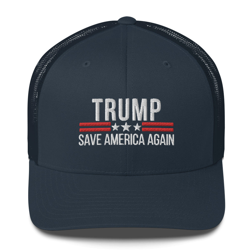 Save America Hat, Save America Trump Hat, Save America Donald Trump for President Hat, Trump 2024 Hat - Madeinsea©