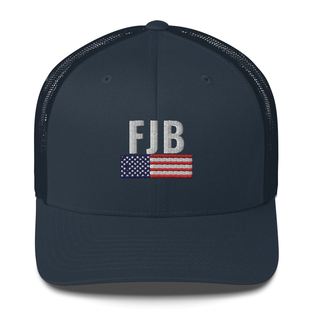 FJB Trucker Hat, FJB hat, Fjb Cap, Anti Biden USA Flag, F Biden Embroidered Cap, Funny Joe Biden Hat, Funny Republican, Political Dad Hat - Madeinsea©