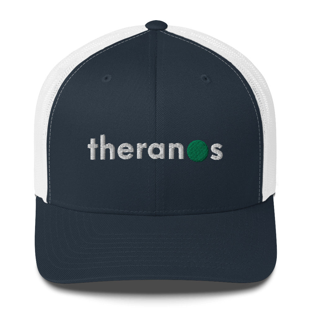 Theranos Startup Fraud Trucker Cap, Theranos Logo, Theranos Company, Theranos