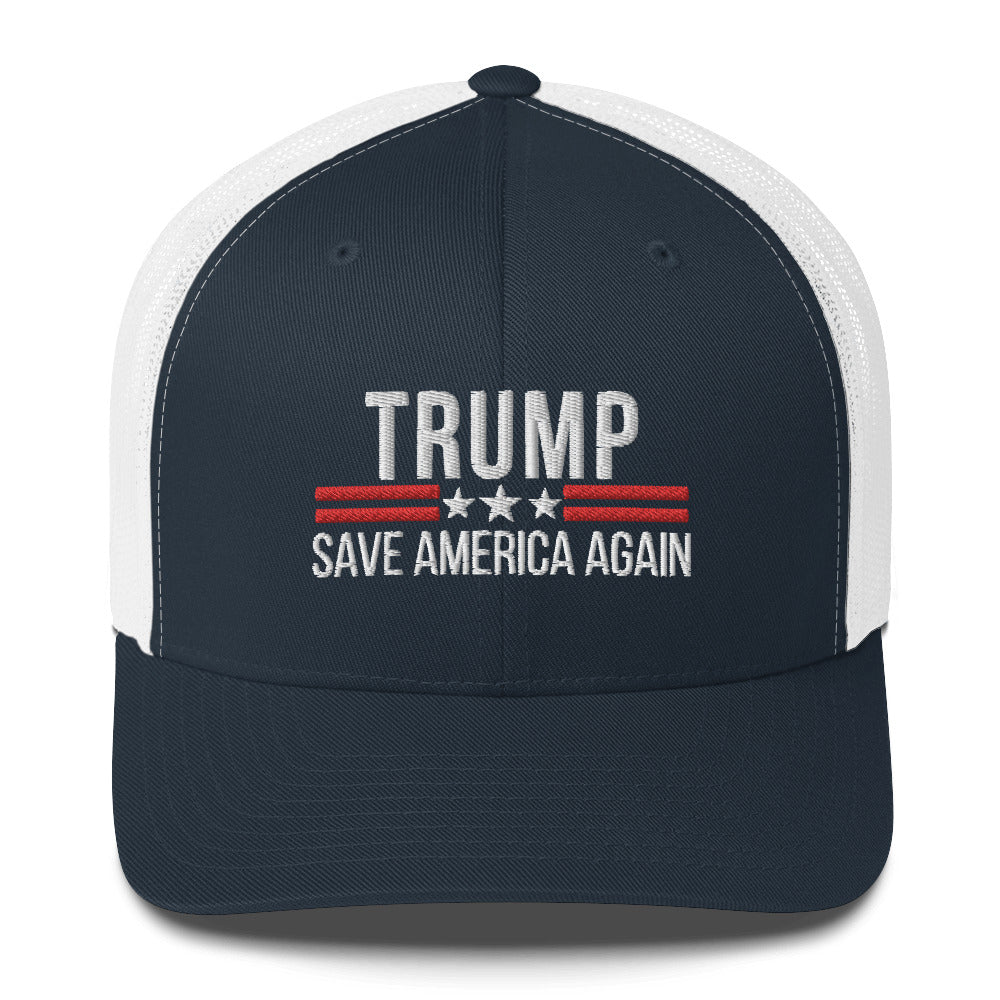 Save America Hat, Save America Trump Hat, Save America Donald Trump for President Hat, Trump 2024 Hat - Madeinsea©