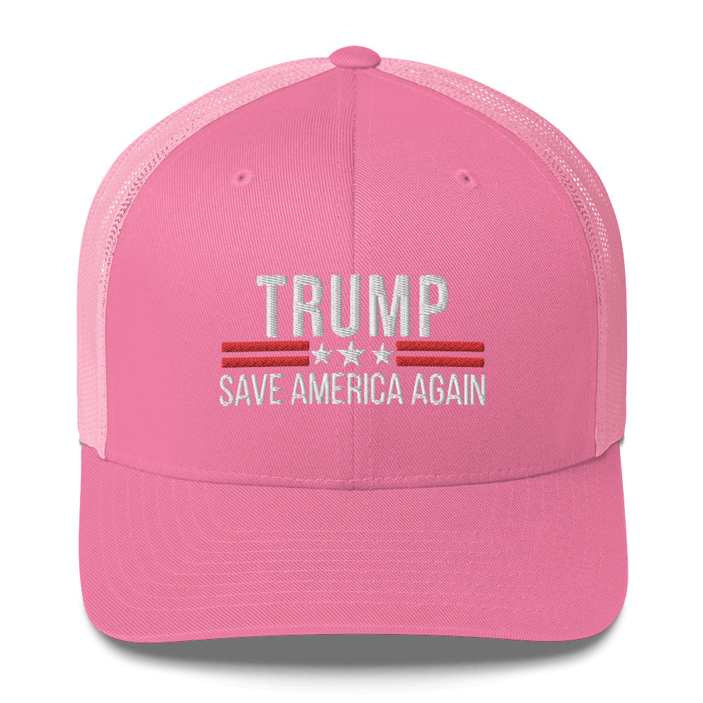 Save America Hat, Save America Trump Hat, Save America Donald Trump for President Hat, Trump 2024 Hat - Madeinsea©