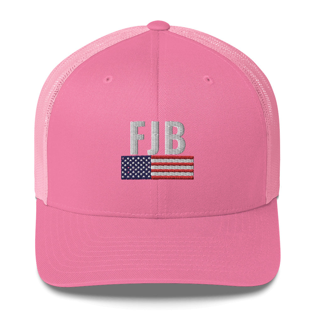 FJB Trucker Hat, FJB hat, Fjb Cap, Anti Biden USA Flag, F Biden Embroidered Cap, Funny Joe Biden Hat, Funny Republican, Political Dad Hat - Madeinsea©