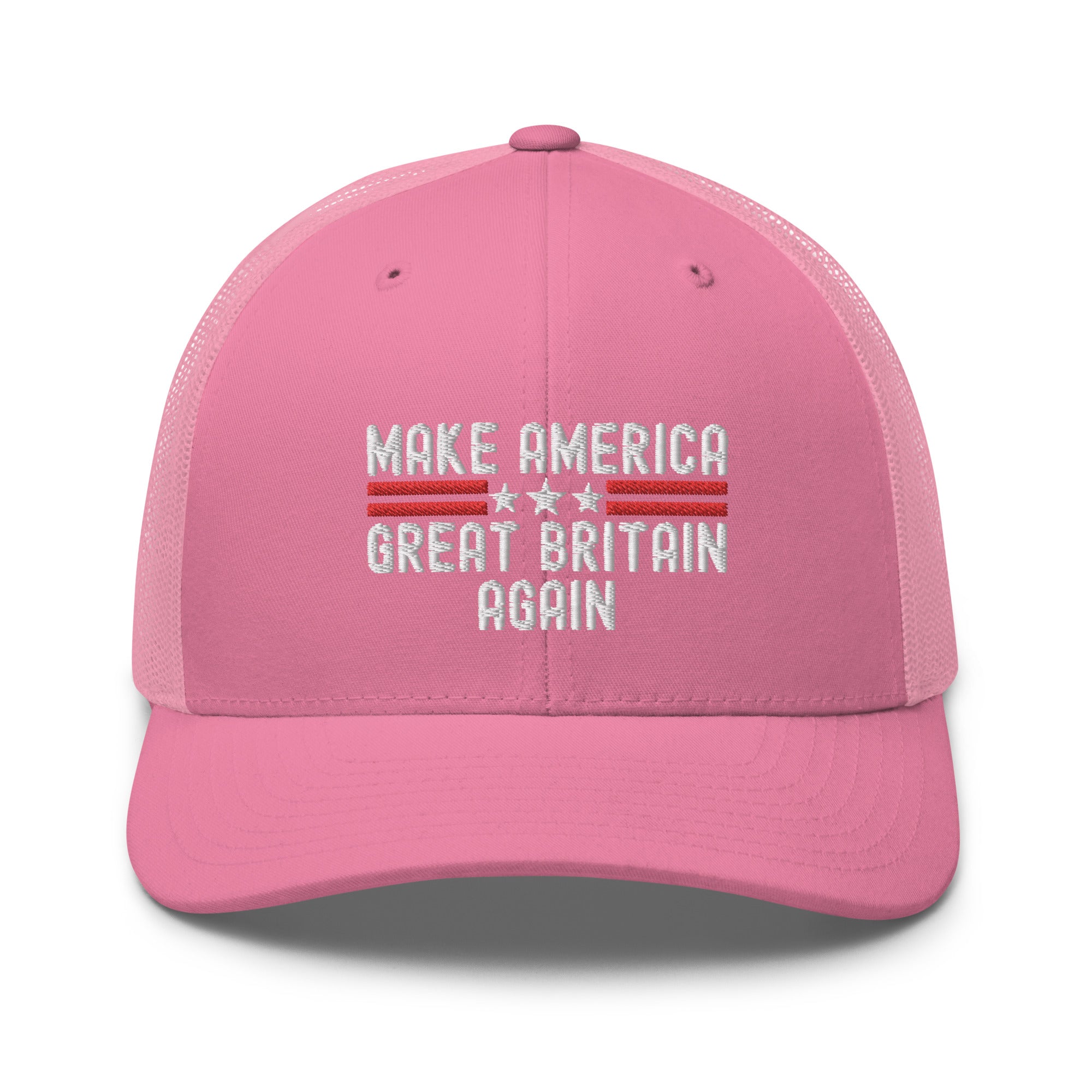 Make America Great Britain Again, Make America Great Hat, MAGA Hat, United States, United Kingdom, USA American Flag, MAGA Trucker Cap - Madeinsea©