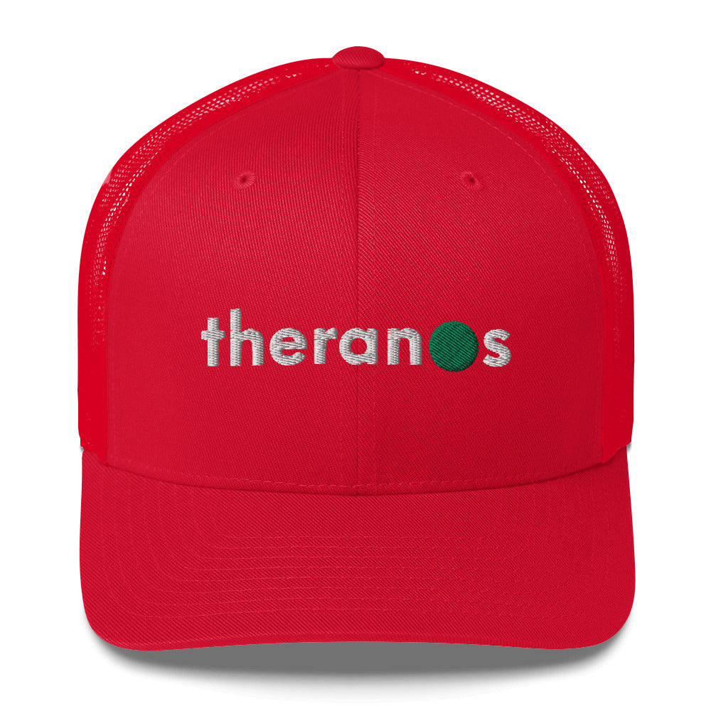 Theranos Startup Fraud Trucker Cap, Theranos Logo, Theranos Company, Theranos