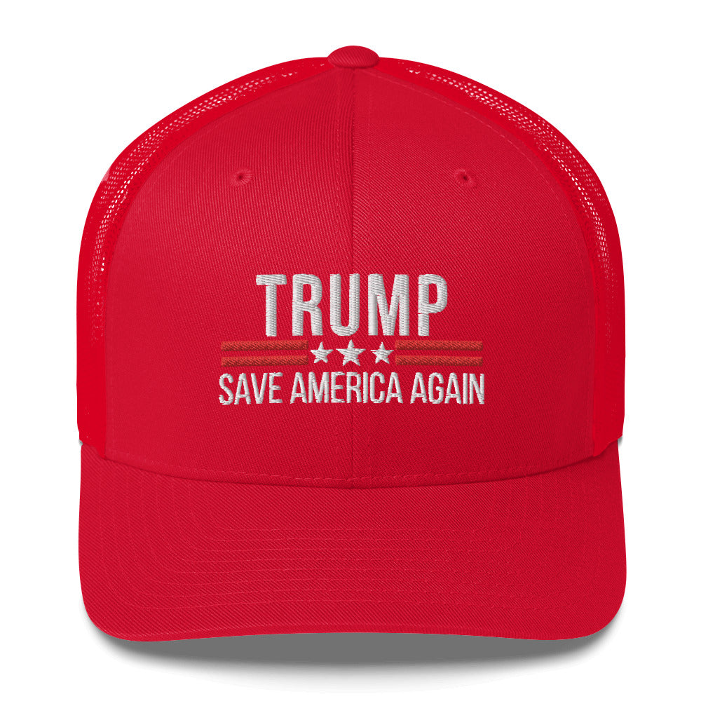 Save America Hat, Save America Trump Hat, Save America Donald Trump for President Hat, Trump 2024 Hat - Madeinsea©