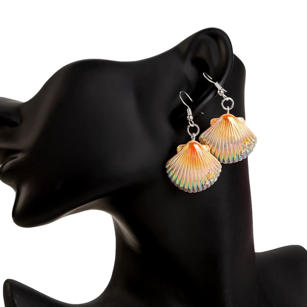 Shell Hoop Earrings