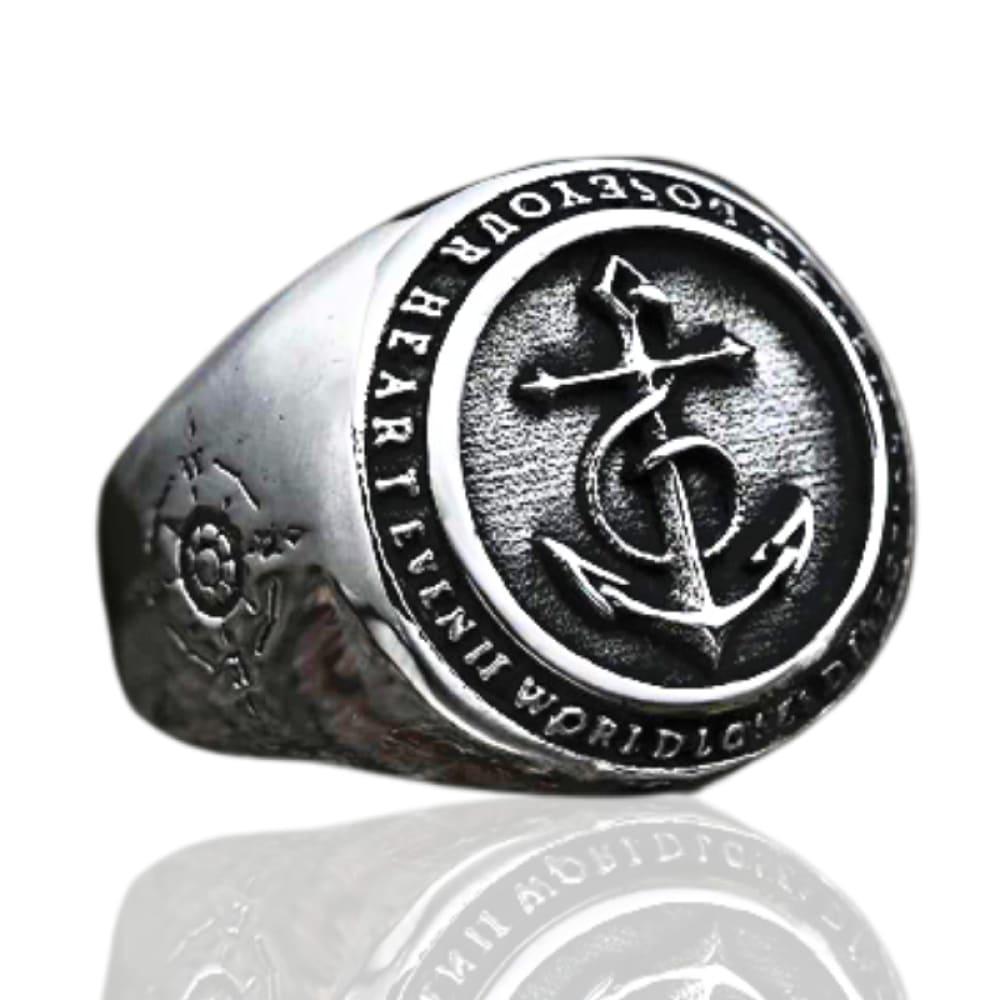 Mens hot sale nautical rings