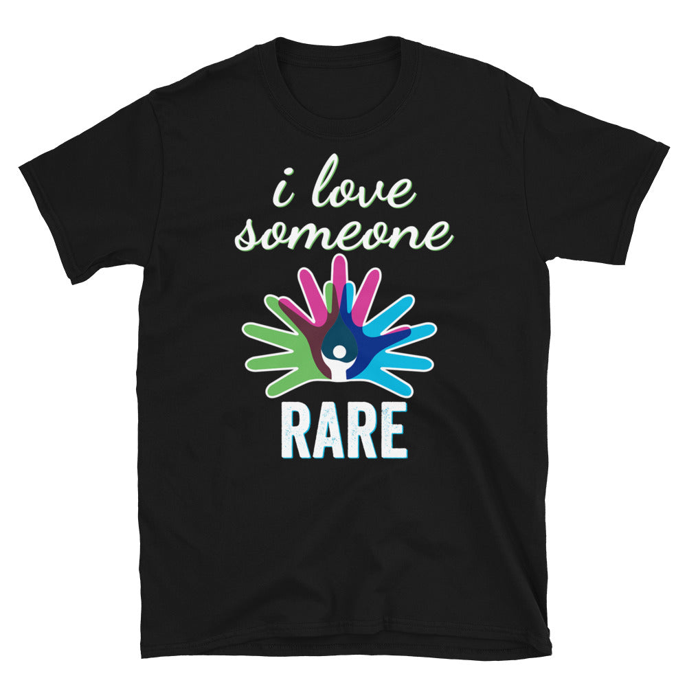 I love someone rare, I love someone rare Tshirt, Short-Sleeve Unisex T-Shirt for Rare disease awareness - Madeinsea©