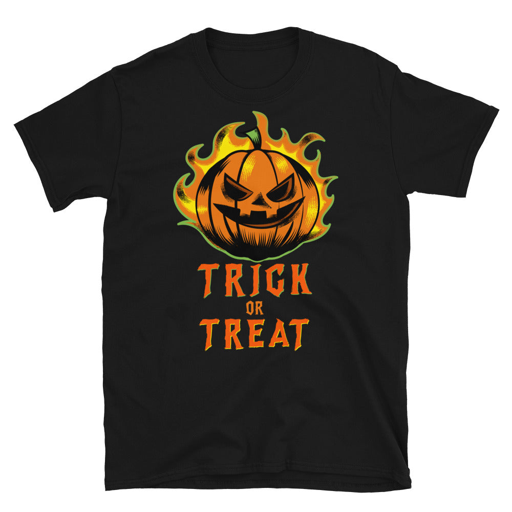 Trick or Treat TShirt, Expressive pumpkins, Spooky Halloween T Shirt, Halloween Pumpkin Shirt, Funny Halloween T-Shirt, Cute Pumpkin Gifts