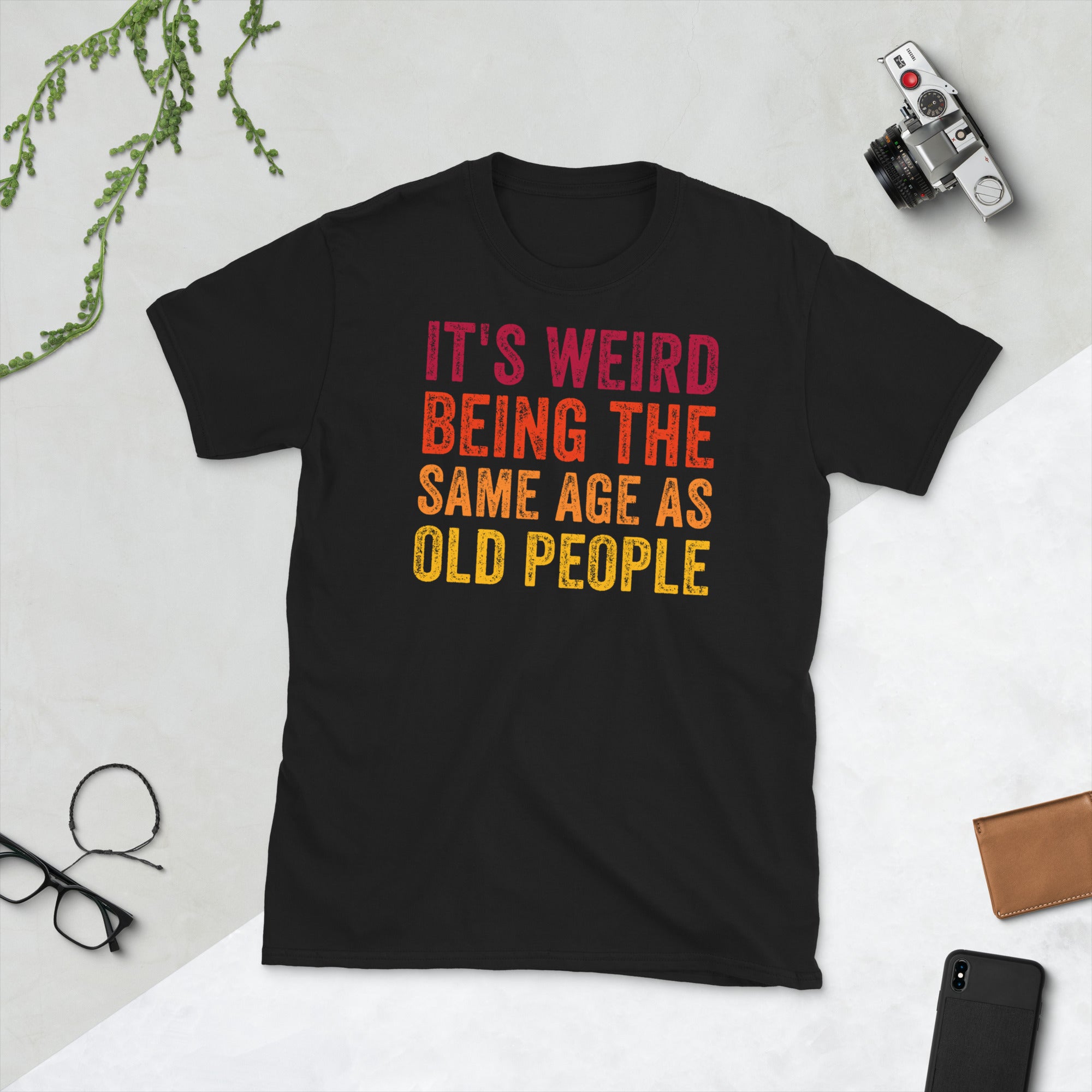 It&#39;s Weird Being The Same Age As Old People Shirt, Funny Retirement T-Shirt, Grandpa Retirement T Shirt, Funny Retirement Gift - Madeinsea©