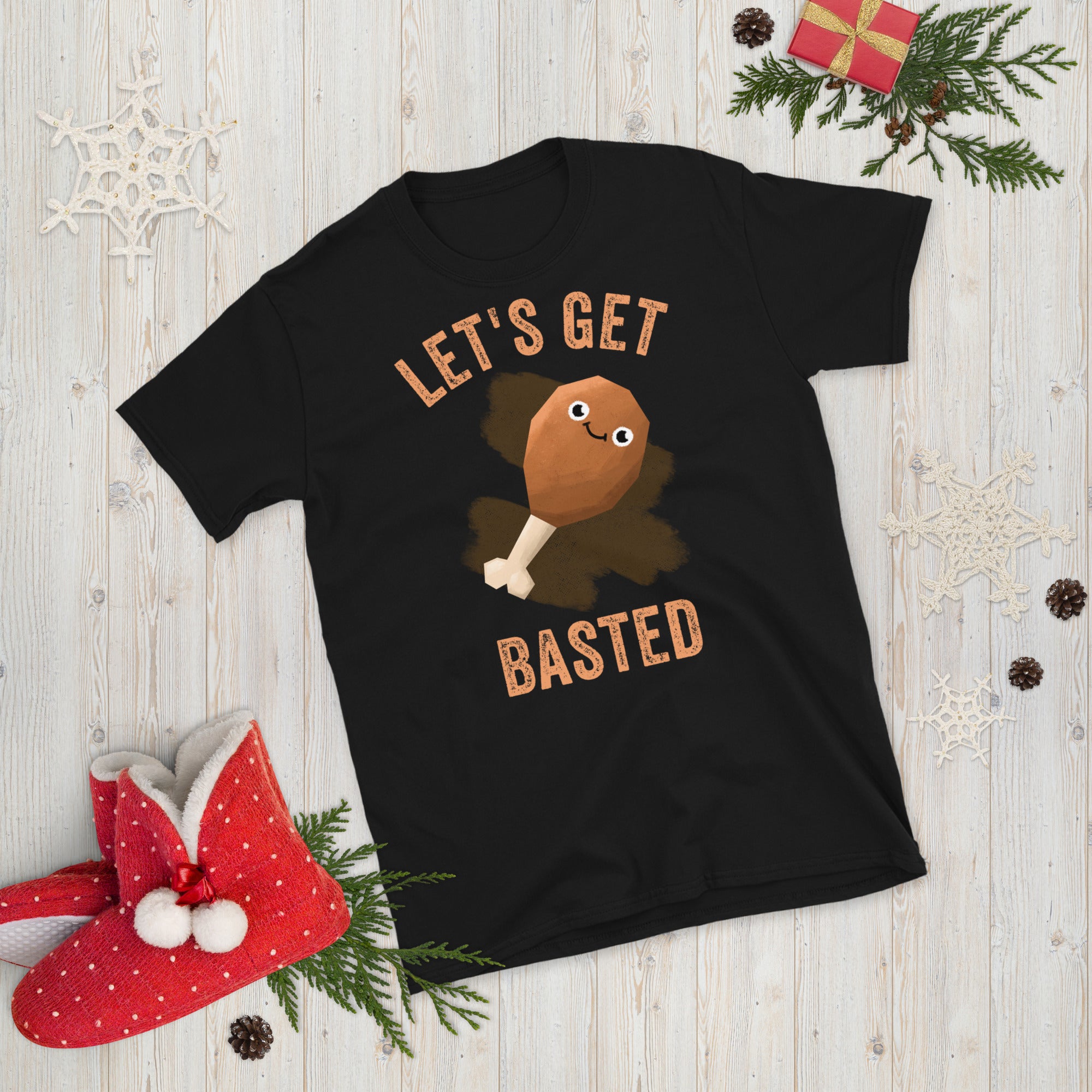 Let&#39;s Get Basted Thanksgiving Shirts, Family Thanksgiving Shirt, Thanksgiving Gift Shirts, Funny Thanksgiving Shirts, Matching Shirt - Madeinsea©