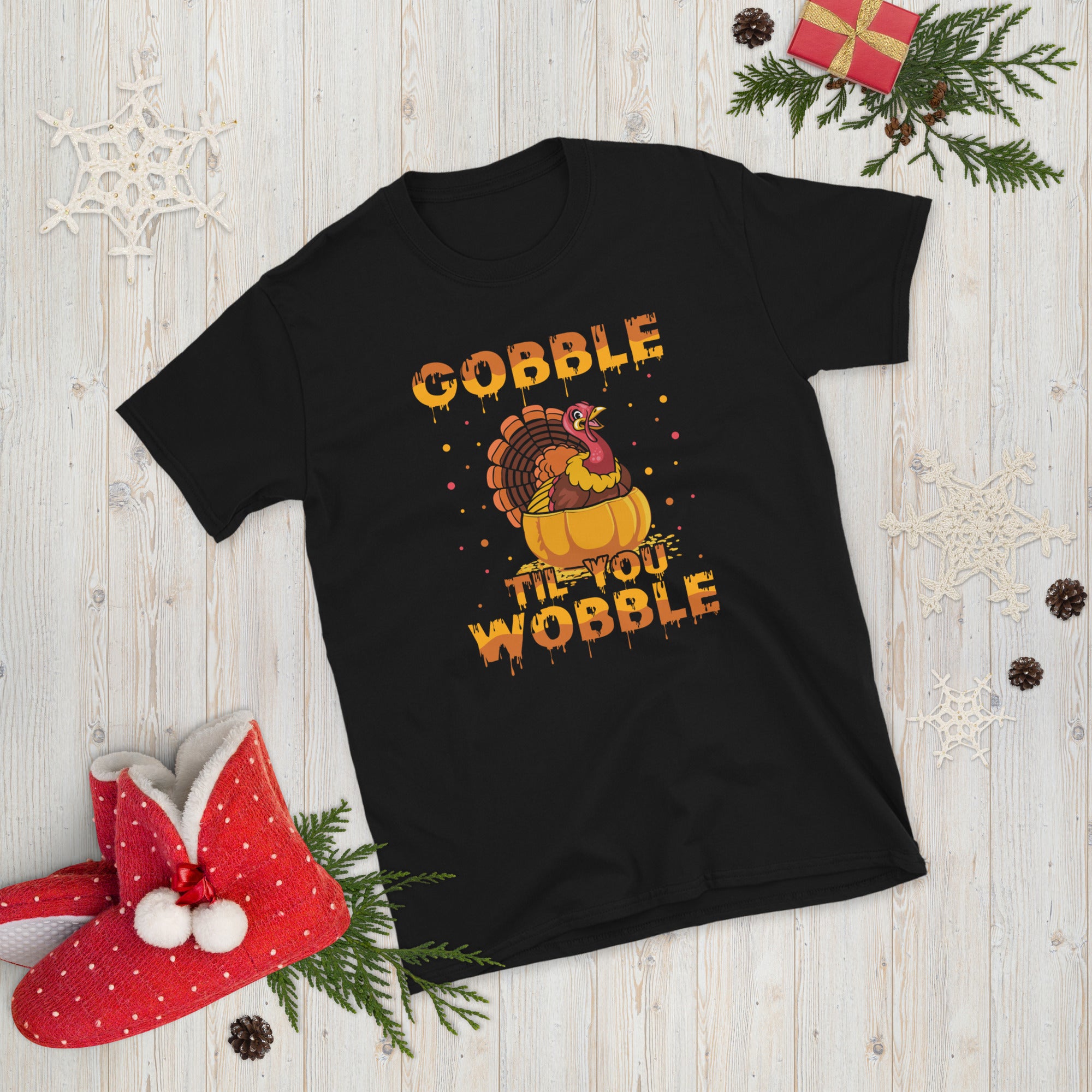 Gobble Til You Wobble Shirt, Gobble Wobble Shirt, Fall Shirts, Funny Turkey Shirt, Thanksgiving Shirt, Thanksgiving Outfit, Thanksgiving Tee - Madeinsea©