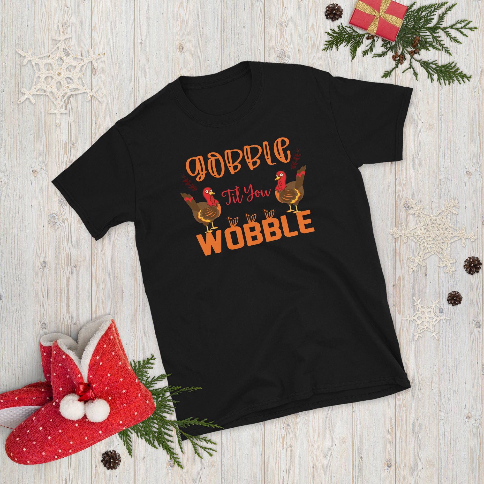 Gobble Til You Wobble Shirt, Thanksgiving Shirt, Thanksgiving Dinner, Thanksgiving Gift, Fall Shirt, Funny Shirt, Thanksgiving Outfit - Madeinsea©