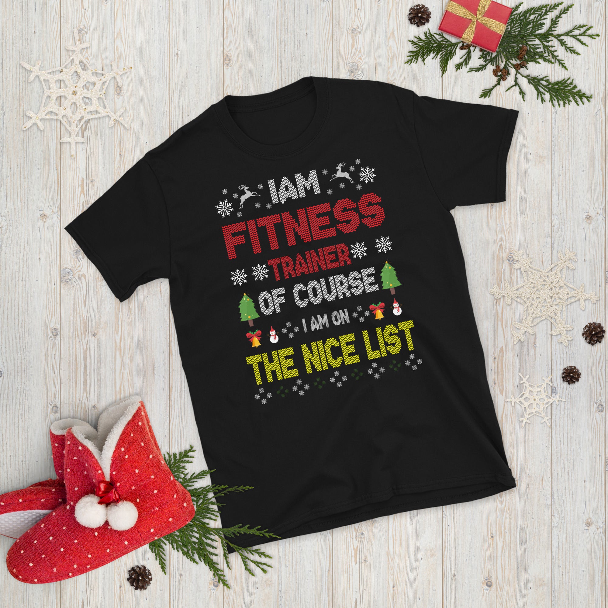 Fitness Trainer Christmas Shirt, Gym Trainer Shirt, Personal Trainer Shirt, Christmas Gift for Trainer, Funny Personal Trainer Xmas Gift - Madeinsea©