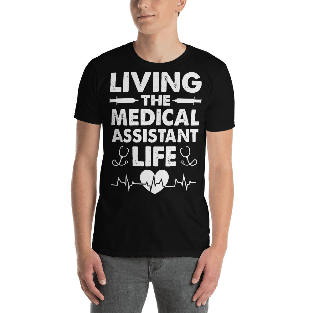 Medizinisches Assistenten-Lebens-Shirt, Medizinisches Assistenten-Shirt, Arzt-Assistenten-T-Shirt, Krankenschwester-Lebens-T-Shirt, Zertifizierter Medizinischer Assistent, Gesundheits-T-Shirt