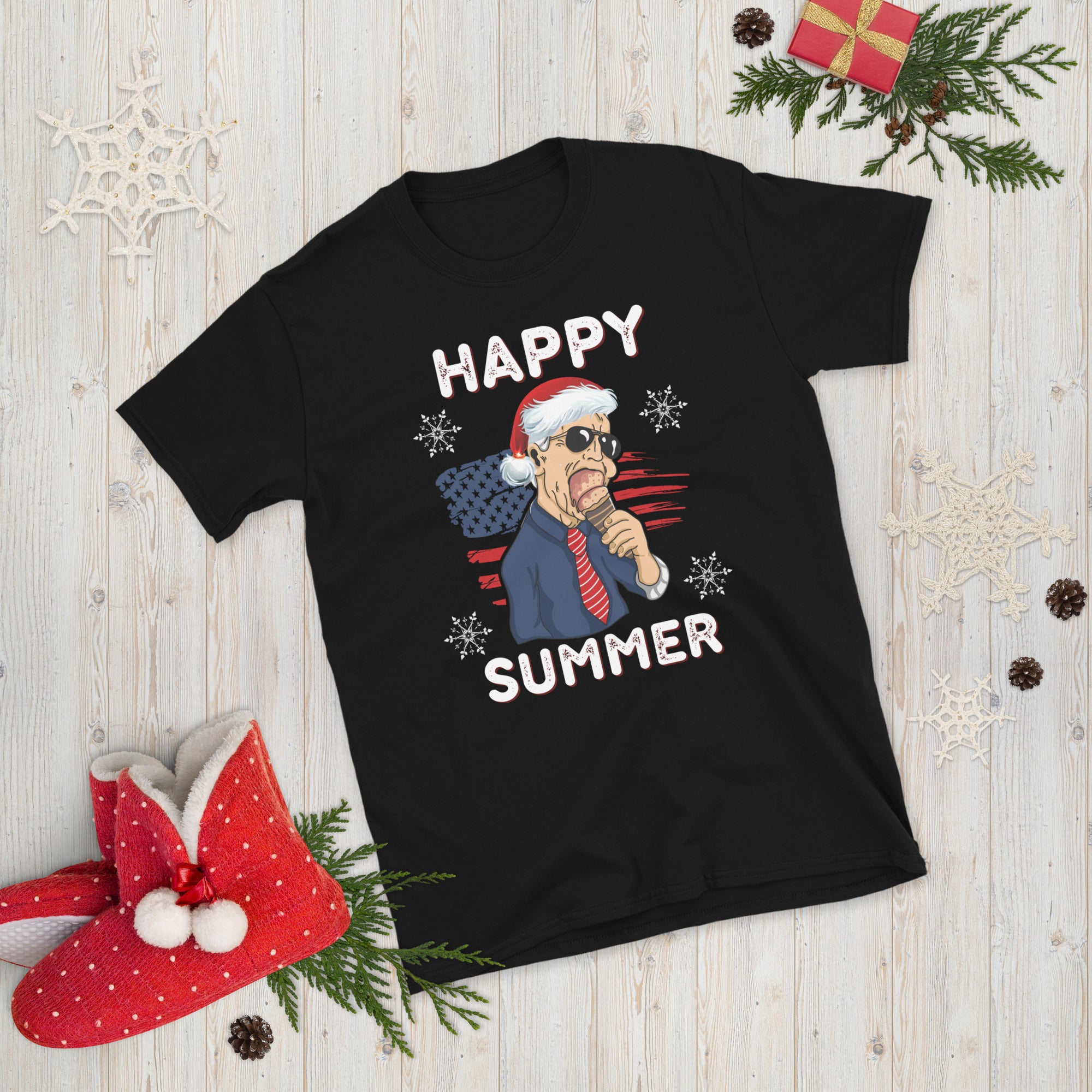 Biden Christmas Shirt, Confused Biden Xmas T Shirt, Christmas FJB Ugly Sweater, Funny Anti Biden Christmas Shirt, Republican Gifts for Xmas - Madeinsea©