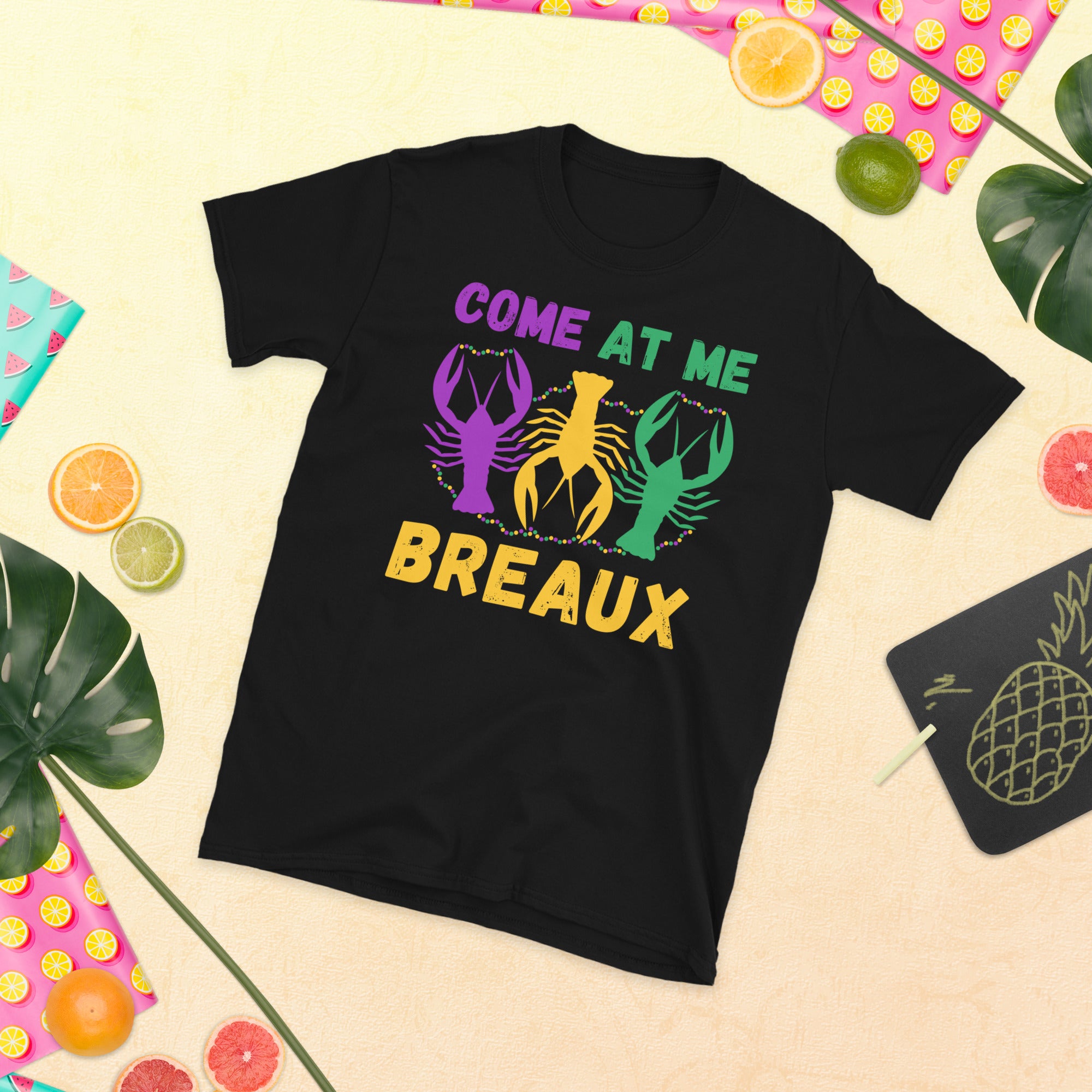 Come At Me Breaux, Mardi Gras Shirt, Funny Crawfish TShirt, New Orleans Tee, Fat Tuesday Gifts, Mardi Grass Tshirt, Parade Carnival Shirt - Madeinsea©