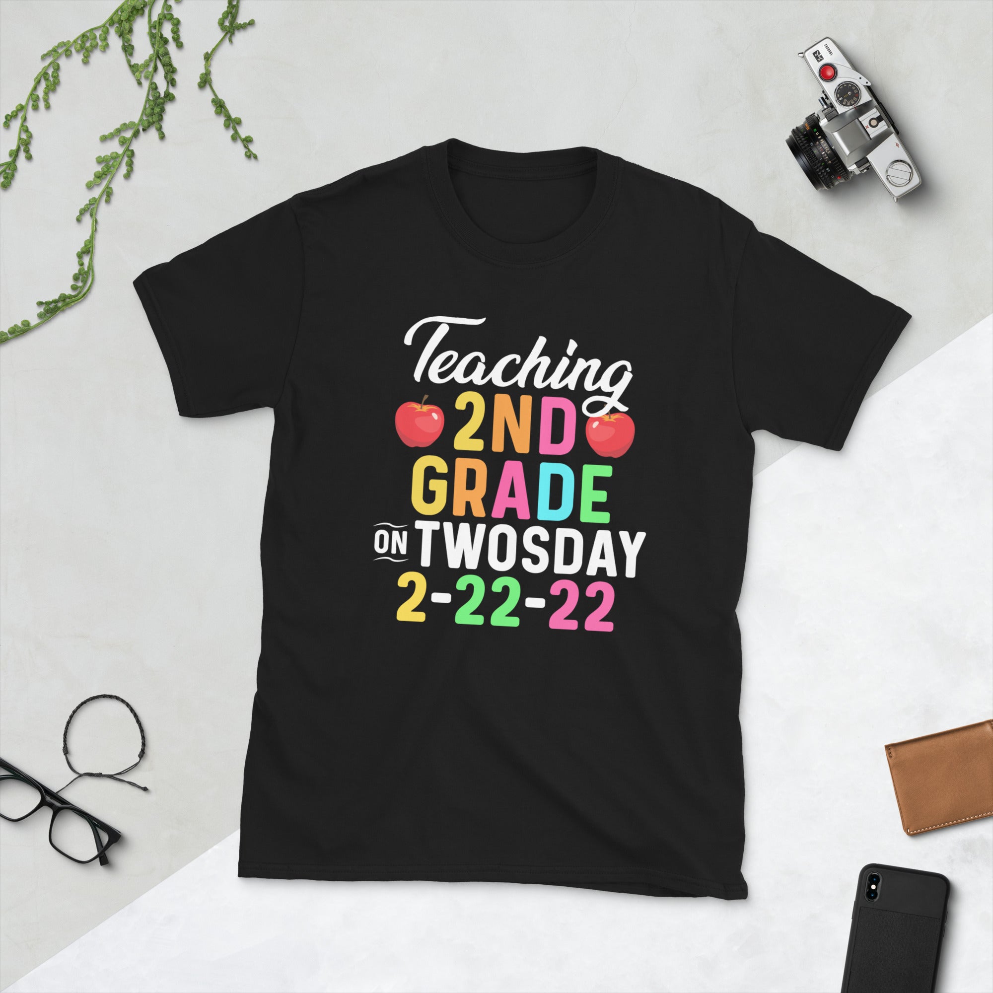 Teaching 2nd Grade On Twosday, Twosday Shirt, 2nd Grade Teacher Tshirt, Tuesday 2-22-22, Funny Twosday Tee, Math Teacher, Numerology Gifts - Madeinsea©