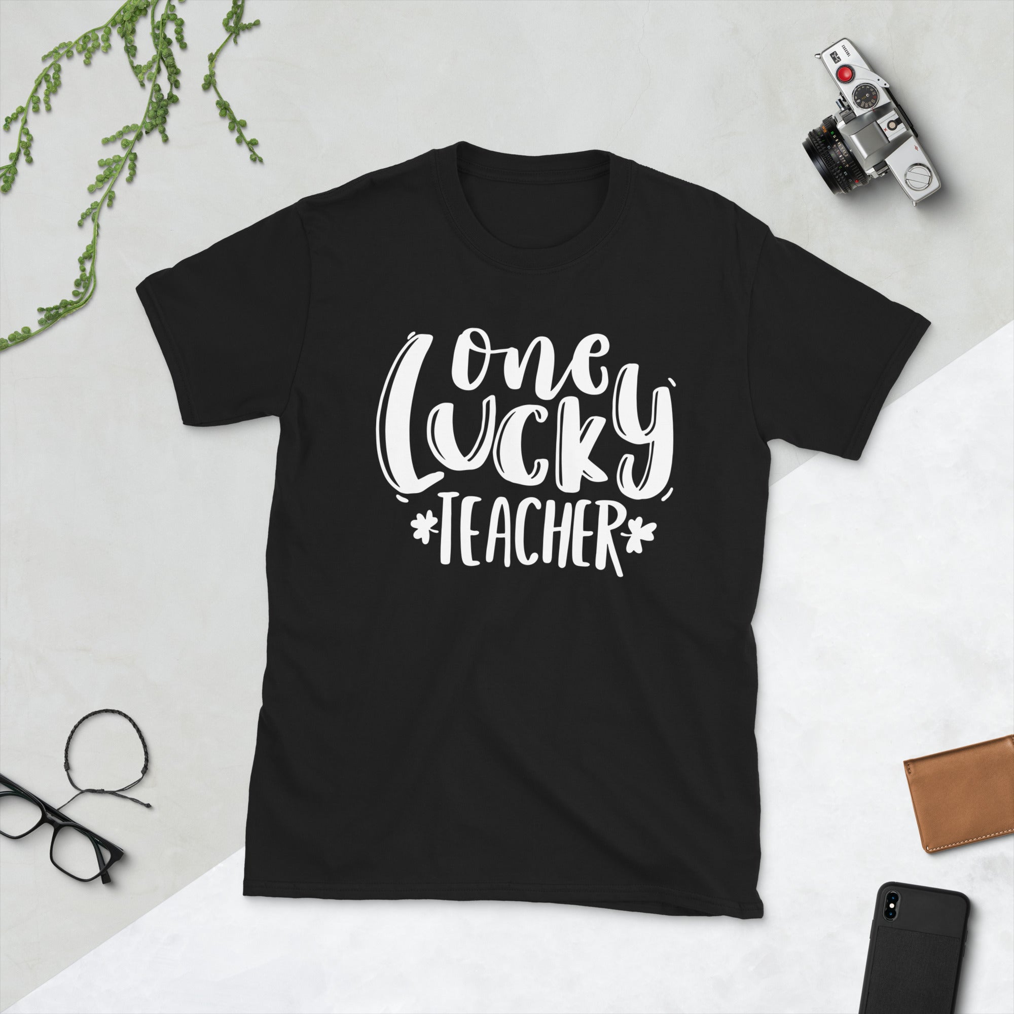 One Lucky Teacher Shirt, St Patricks Day Teacher Shirt,Lucky Shirt, St. Patrick&#39;s Day Gifts, Shamrock Shirt, St. Patty&#39;s Shirt,Teacher Shirt - Madeinsea©