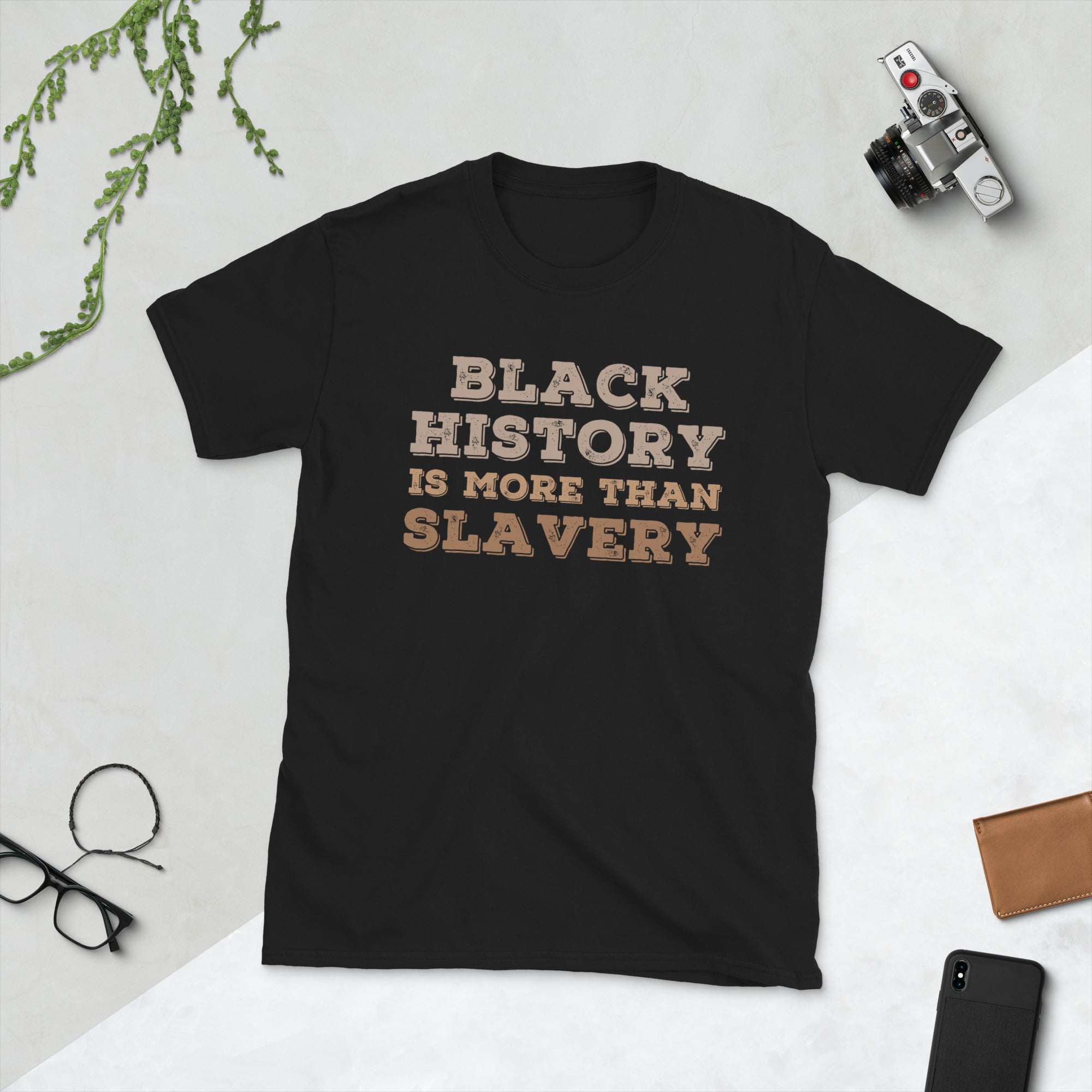 Black History Is More Than Slavery T-Shirt, Black History Month Shirt, African American Gift, Black Power, Black Lives Matter, Melanin Shirt - Madeinsea©