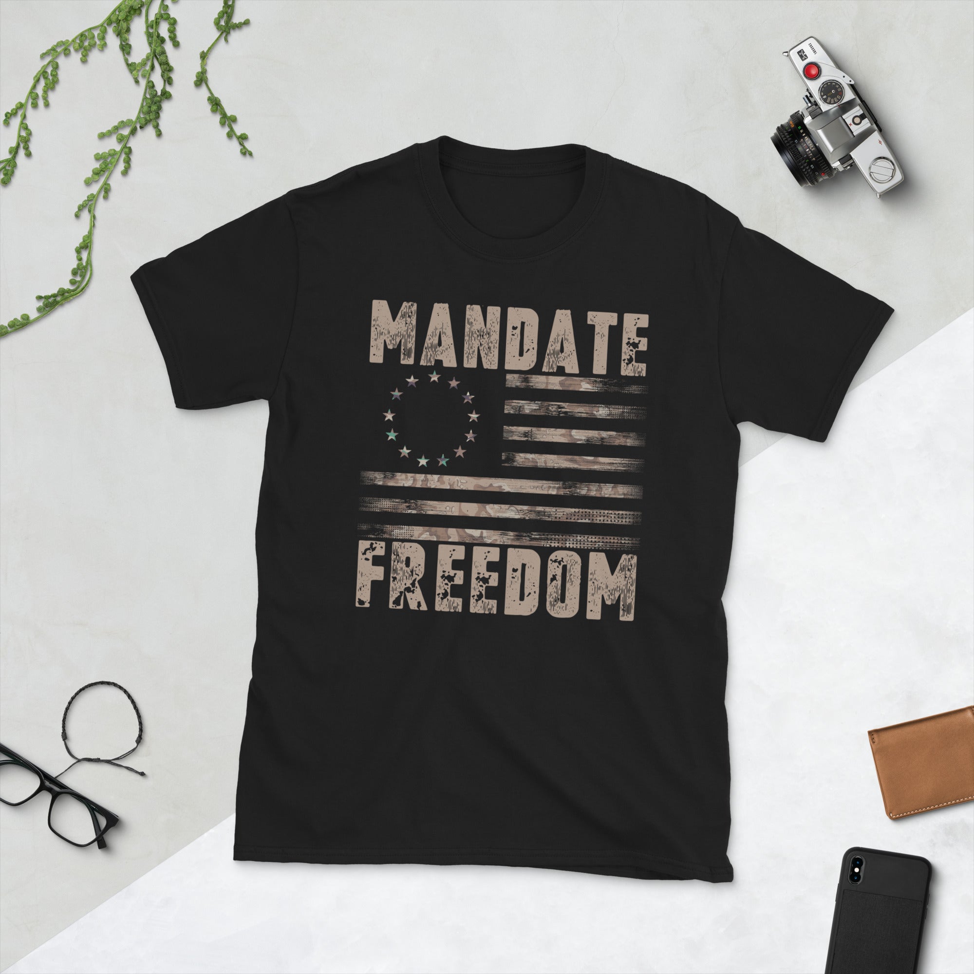 Mandate Freedom Shirt, Freedom Fighter Shirt, Medical Freedom TShirt, American Patriot Gift, Betsy Ross USA Flag, Stop The Mandates - Madeinsea©