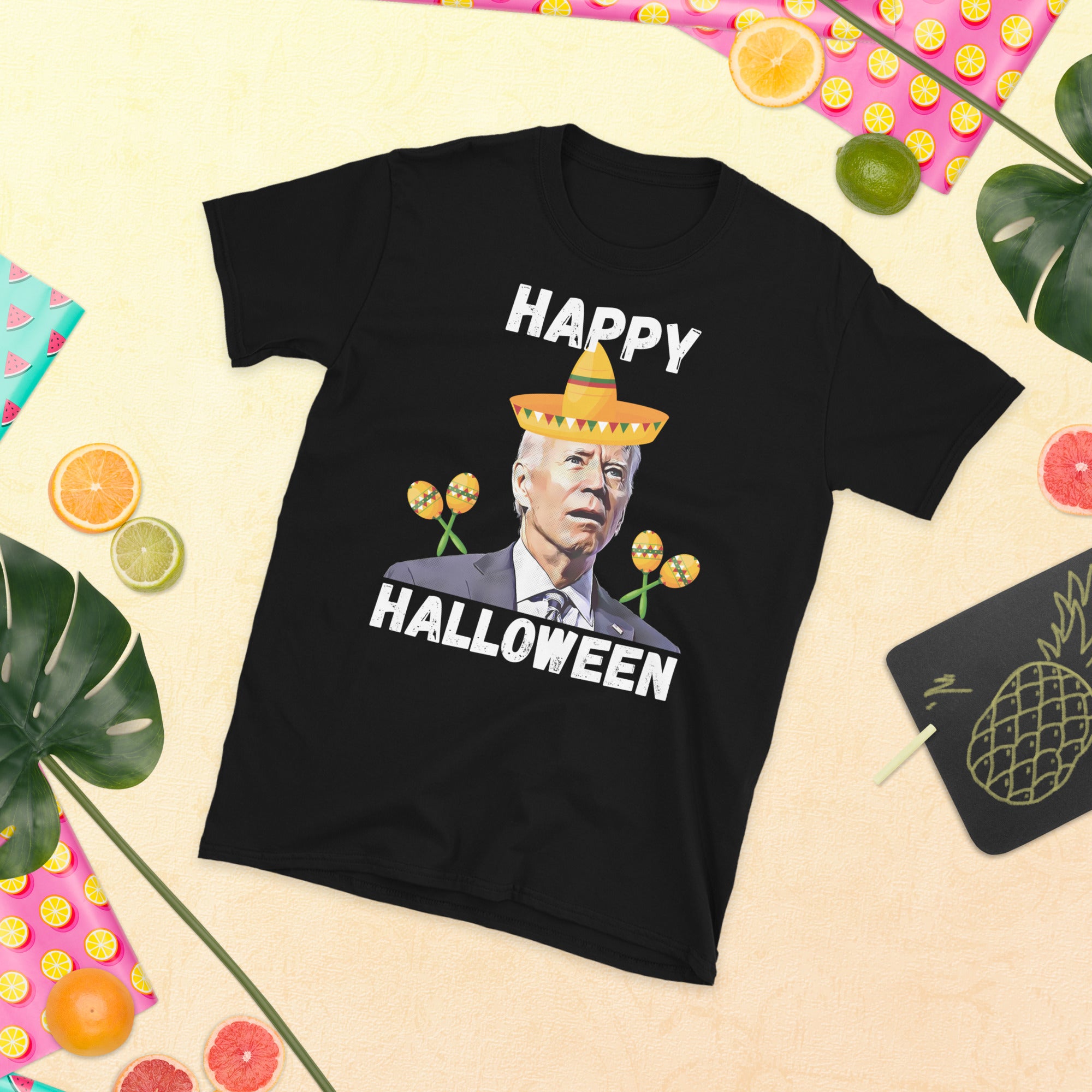 Happy Halloween Biden Shirt, Biden Cinco de Mayo, Funny Gifts for Cinco De Mayo, Republican Shirt, Halloween T-Shirt, Funny Mexican Tee