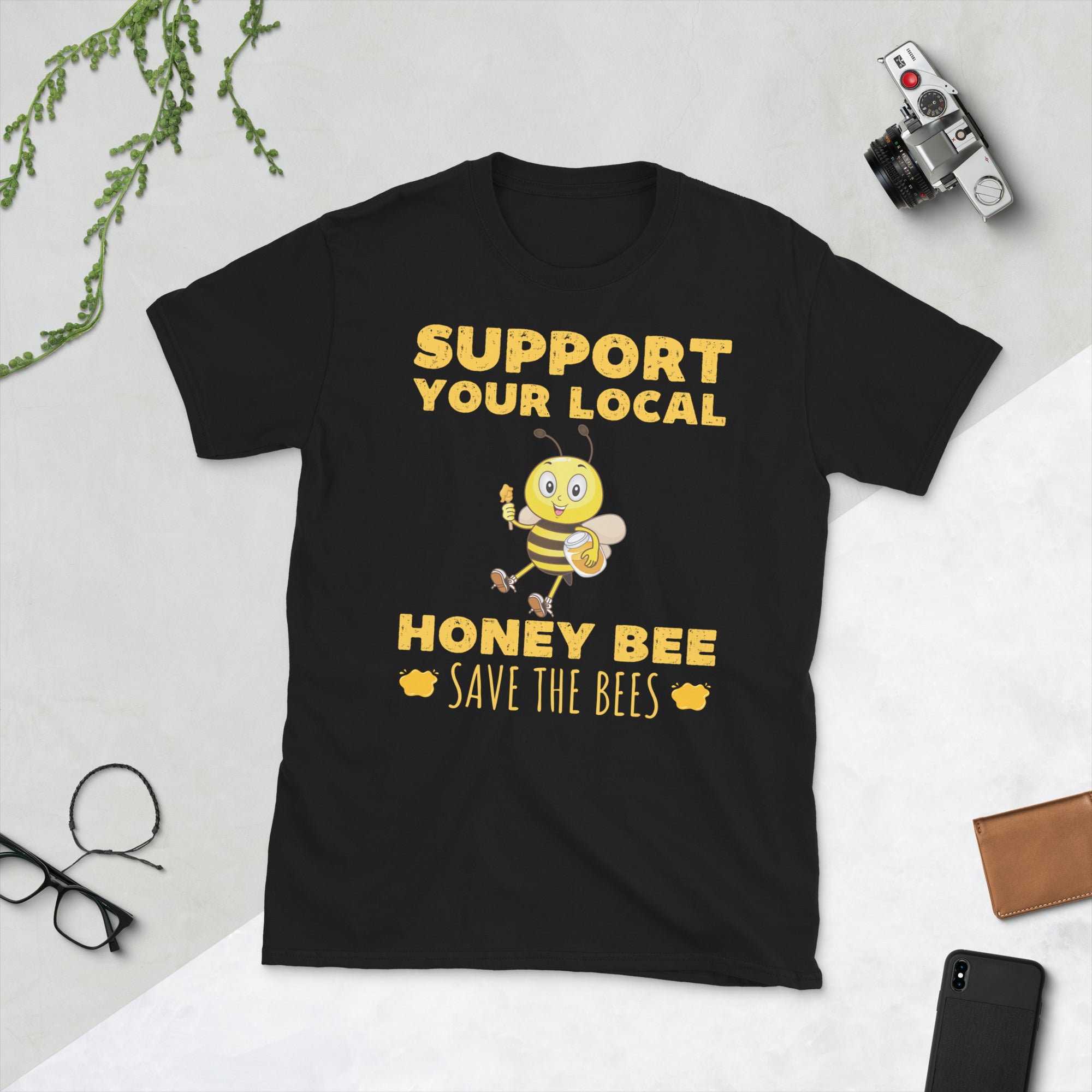 Save the Bees Shirt, Support Your Local Honey Bee, Beekeeping Tee, Funny Beekeeper Shirt Gift, Apiarist Tshirt, Gardener T Shirt, Bee Lover