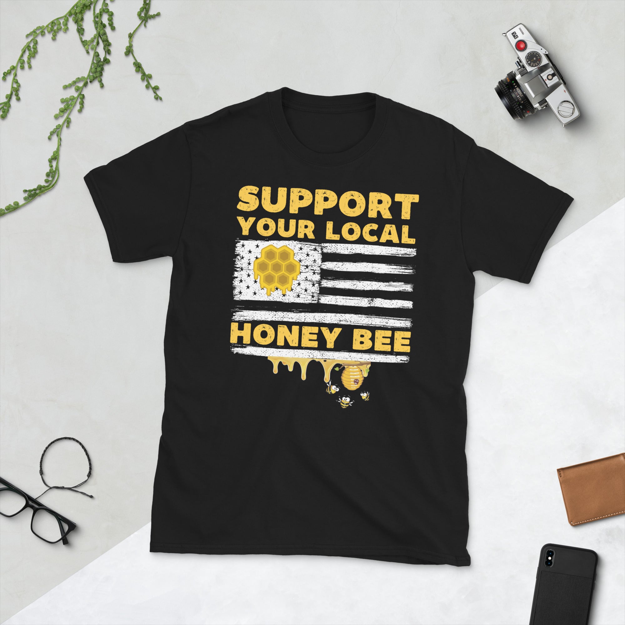 Save the Bees TShirt, Unterstützen Sie Ihre lokale Honigbiene, Imkerei T-Shirt, Lustiges Imker Shirt Geschenk, Imker T-Shirt, Gärtner T-Shirt, Bienenliebhaber