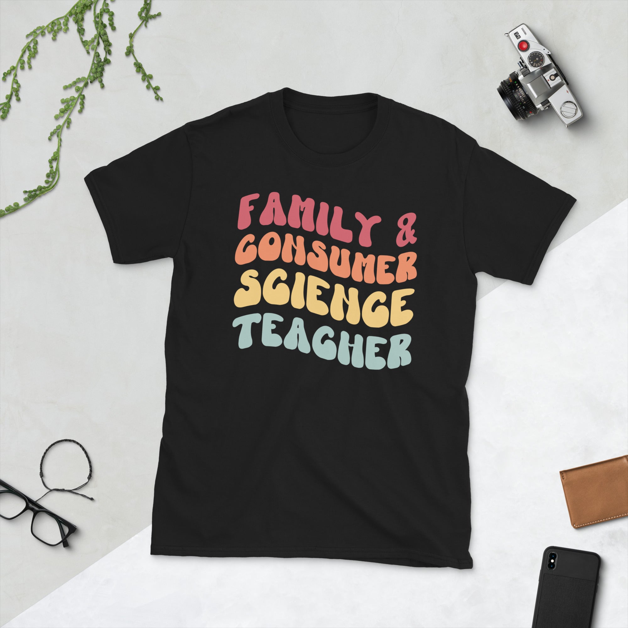 Groovy FCS Teacher Shirt, Family and Consumer Science Teacher Gifts, Teacher Love TShirt, Retro Teacher T Shirt, Vintage FCS Teacher Tee - Madeinsea©