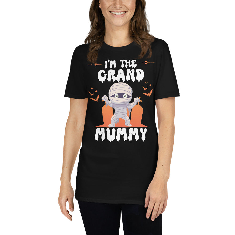 Im The Grand Mummy, Grandma Halloween Shirt, Nana Shirt, Funny Grandmother Halloween Gifts, Spooky Season Tshirt, Fall Gifts For Grandma - Madeinsea©