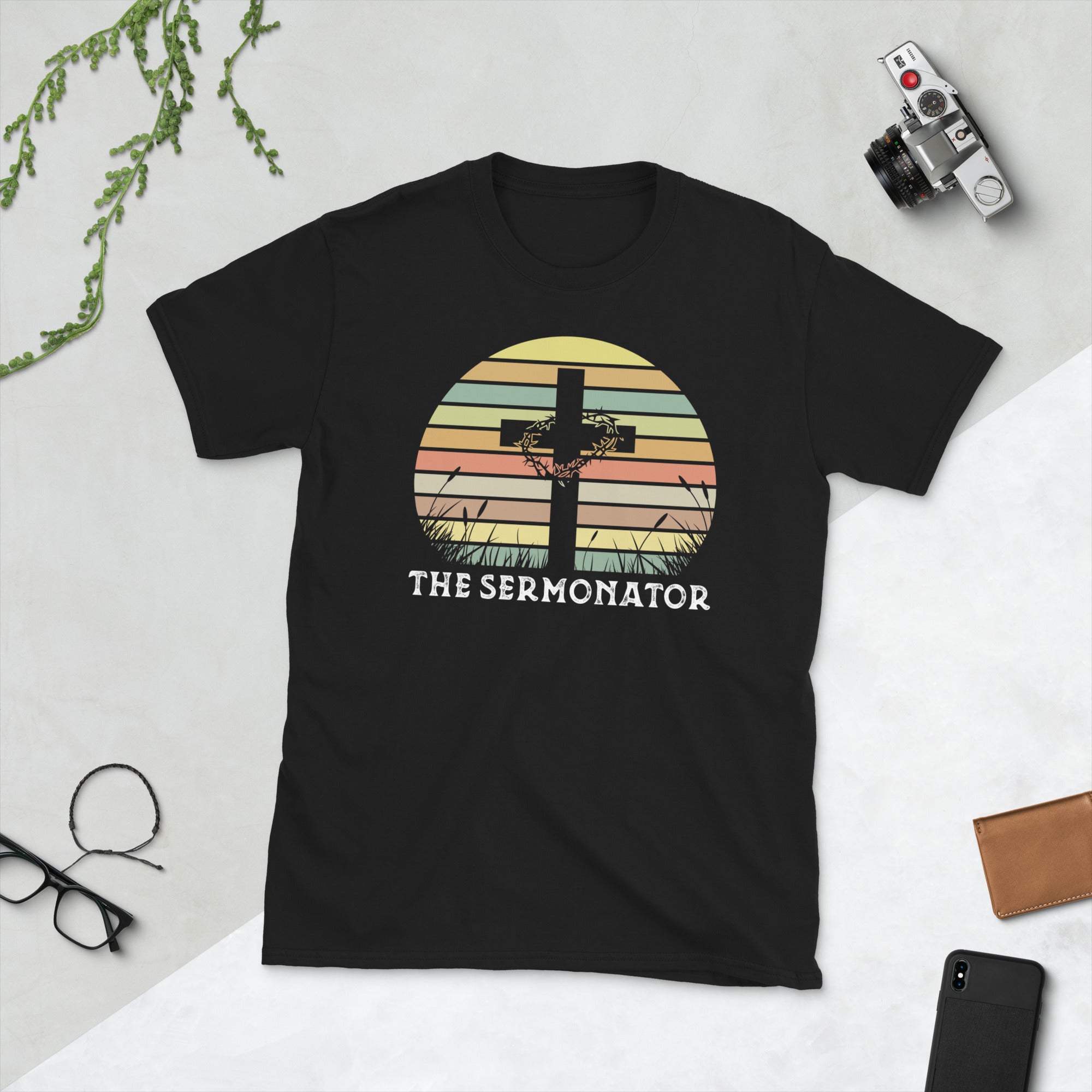 Retro Sermonator Shirt, Funny Preacher Gift, Pastor Shirt, Missionary T Shirt, Gifts For Pastor, Christian Preacher TShirt, Minister T-Shirt - Madeinsea©