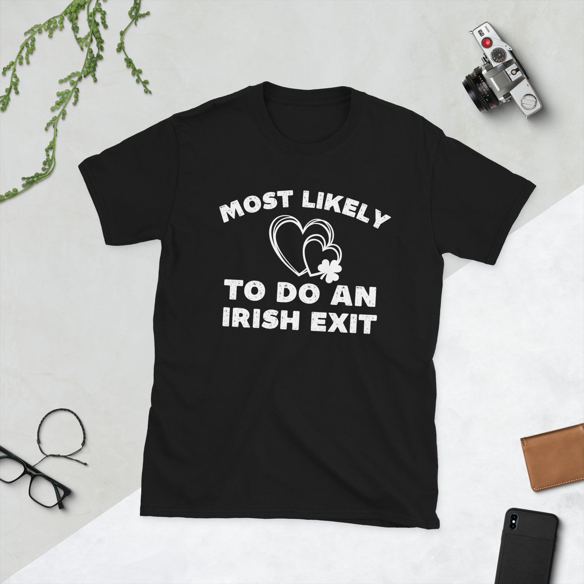 Most Likely To Do An Irish Exit Shirt, St Patricks Day Party Group Matching Tshirts, St Patricks Day Tee, Irish Gifts, Shamrock T Shirt - Madeinsea©