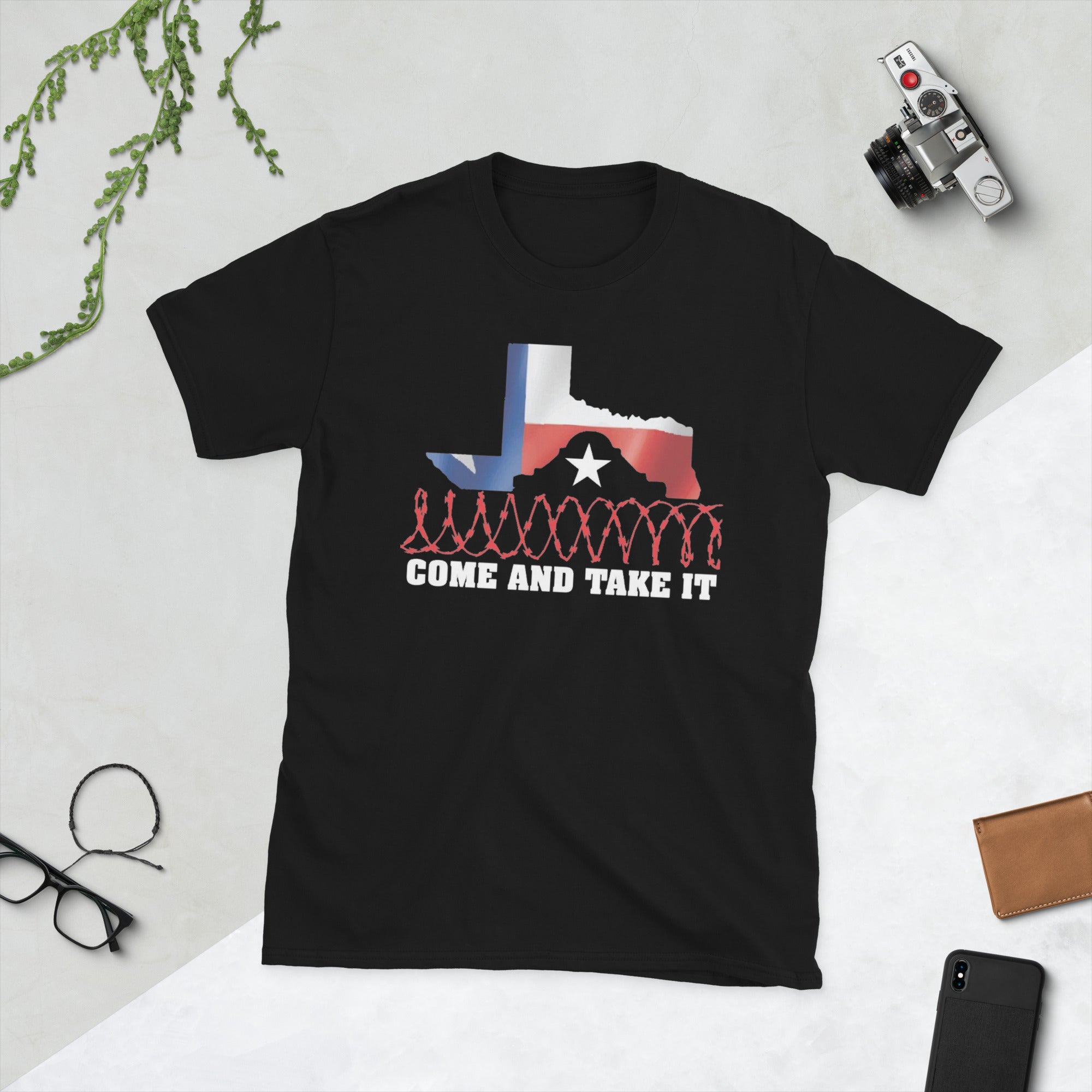 Come And Take It Razor Wire Texas Flag Shirt, Texas Attorney General Support Tshirt, American Patriot Tee, Lone Star State Flag, Proud Texan - Madeinsea©