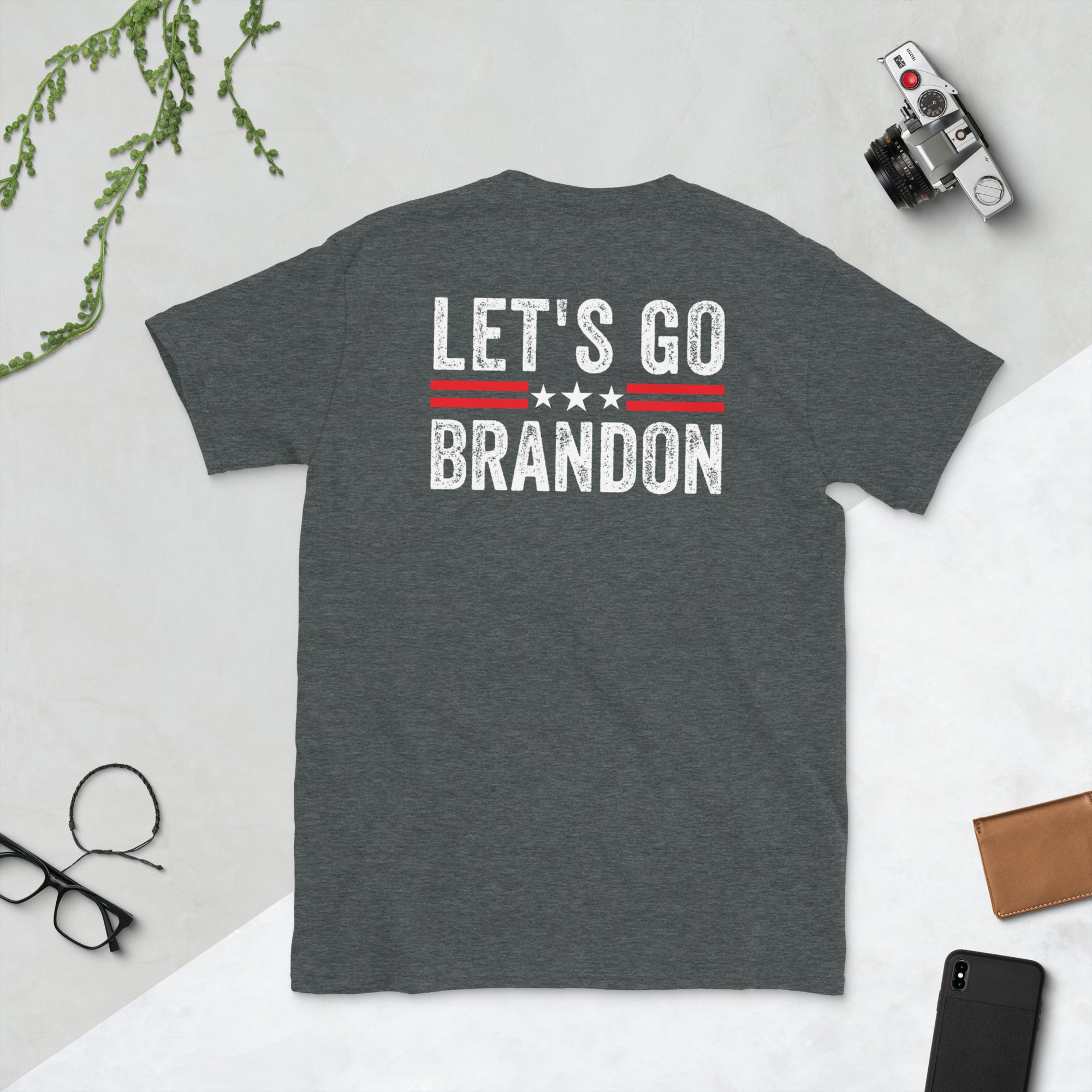 Lets Go Brandon Shirt, Lets go brandon back print, Funny Joe Biden Shirt, FJB Back Print Shirt, Joe Biden Chant, Funny Biden Tee, Republican - Madeinsea©