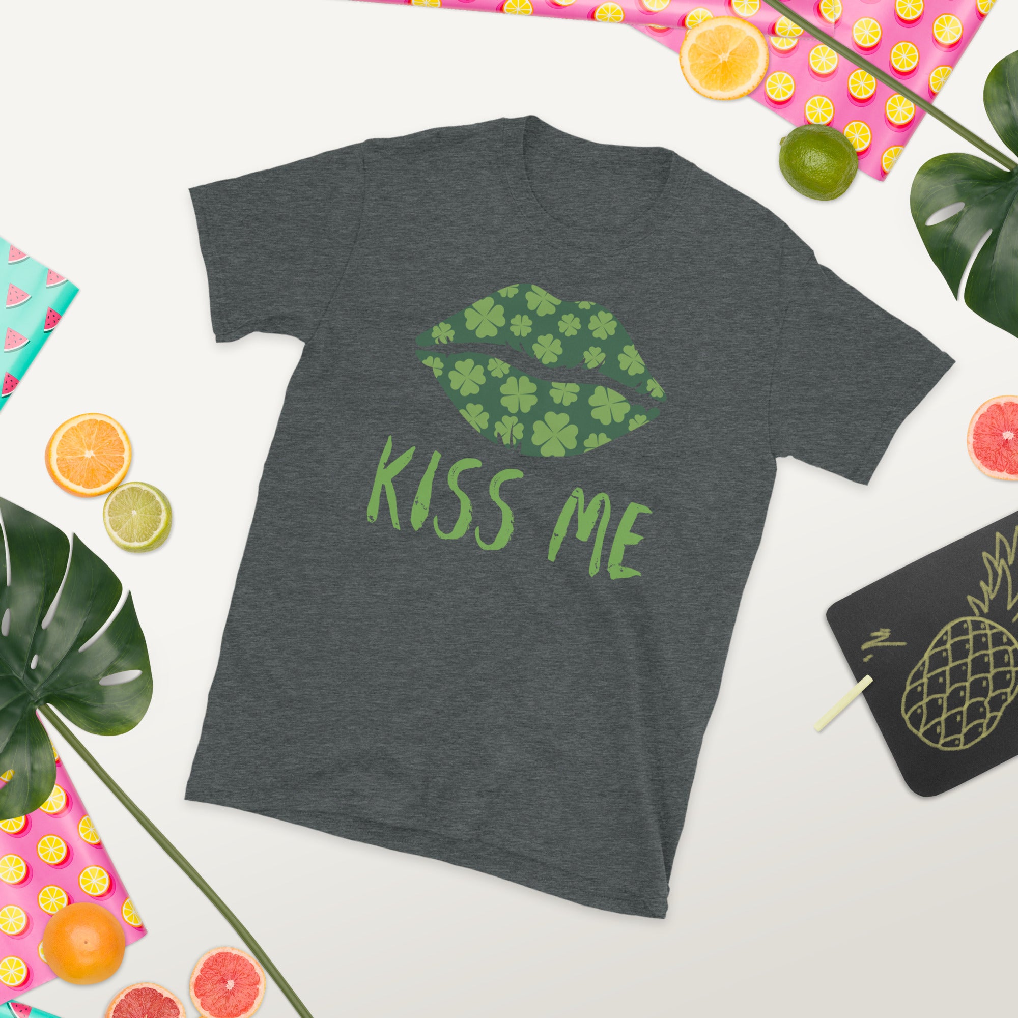 Lucky Kiss Shirt, St Patricks Day Shirt, Lucky TShirt, Saint Patricks Lips Shirt, St Patrick&#39;s Day Gifts, St Paddys Womens Gift Shirt - Madeinsea©