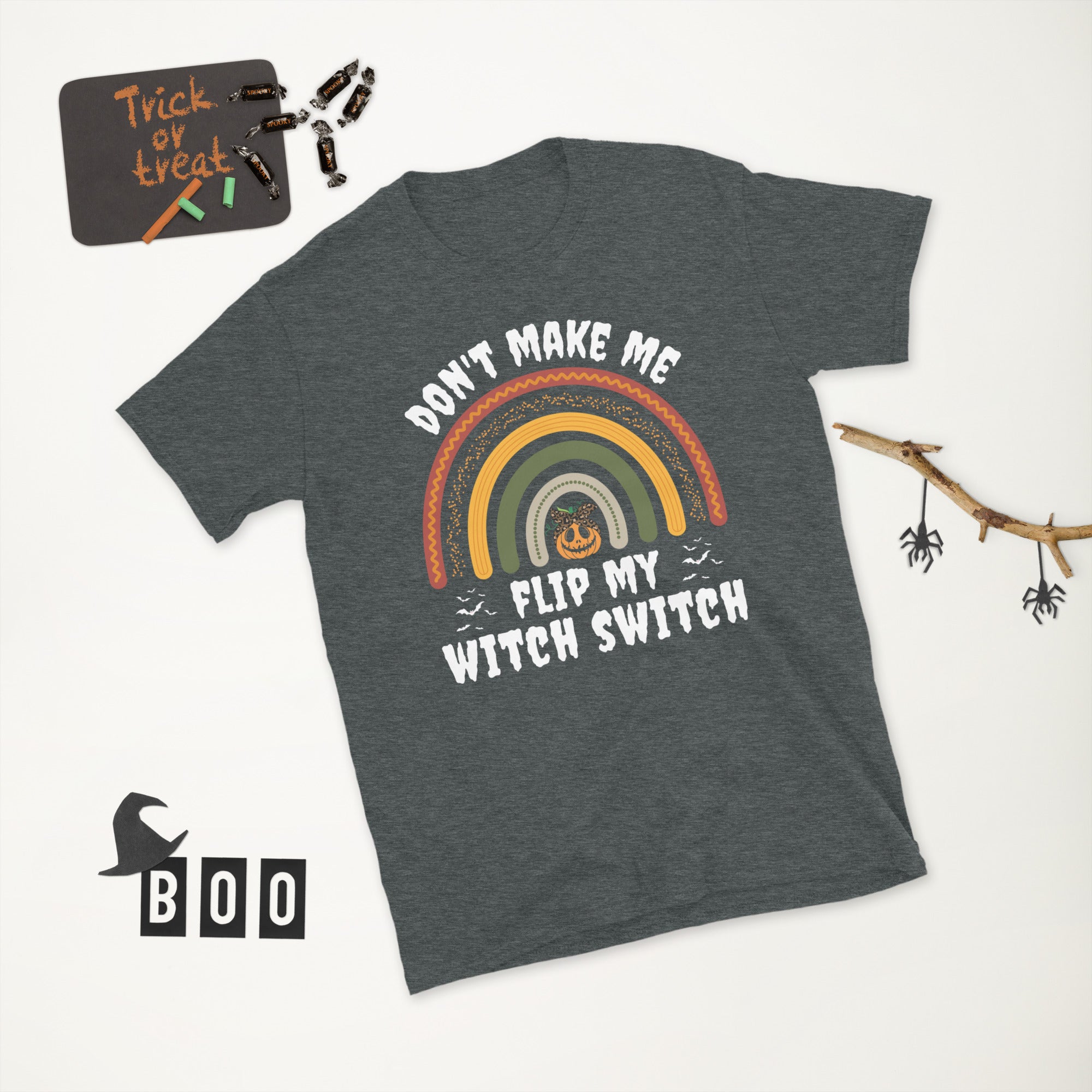 Don&#39;t Make Me Flip My Witch Switch, Funny Halloween Shirt, Halloween Costume, Funny Gift For Mom, Cute Halloween Witch Tshirt - Madeinsea©