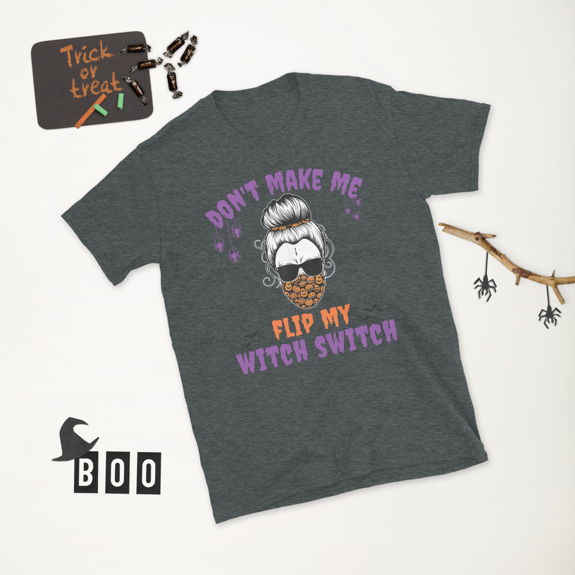 Don&#39;t Make Me Flip My Witch Switch, Funny Halloween Shirt, Halloween Costume, Funny Gift For Mom, Cute Halloween Witch Tshirt, Witch Tee - Madeinsea©