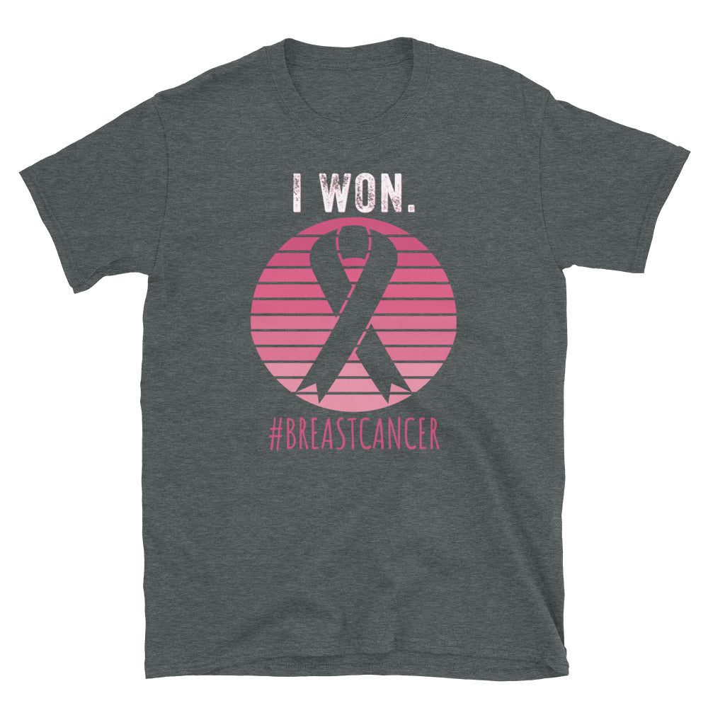 I Won Survivor Breast Cancer Shirt, Breast Cancer Awareness Shirt, Breast Cancer Support, Cancer Survivor Shirt, Breast Cancer Awareness - Madeinsea©