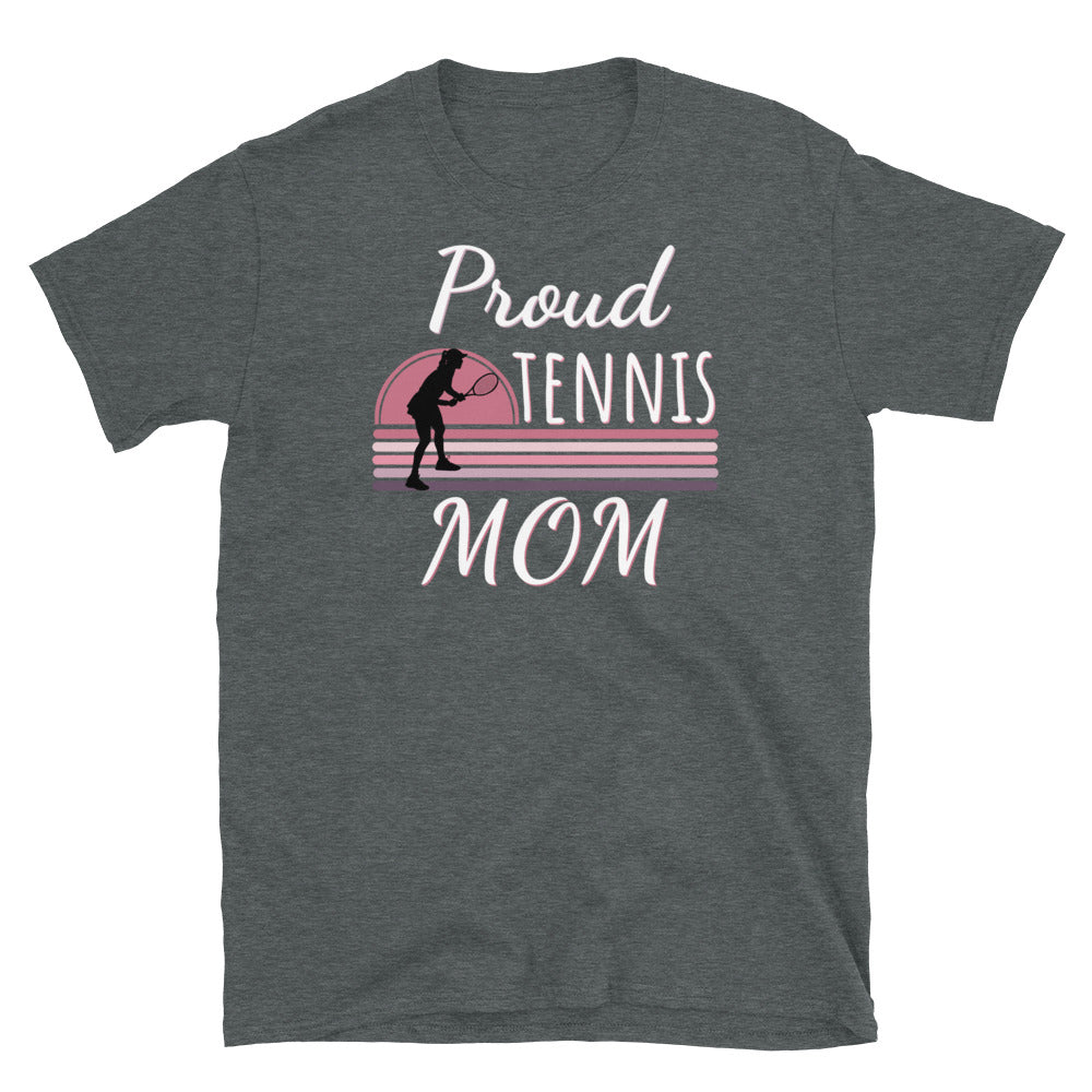 Tennis-Mama T-Shirt, Tennis-Mama Shirt, Tennis-Shirt, Lustige Tennis-Mama, Sport-Mama-Shirt, Tennis-Geschenk für Frauen, Stolze Tennis-Mama, Retro-Tennis-Mama