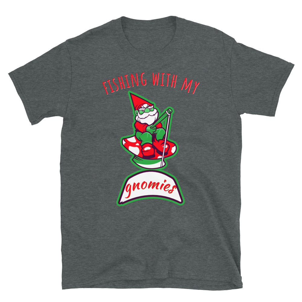 Ice Fishing Gnomes Shirt, Ice fishing gnomies, Fall gnomes tee shirt, autumn gnomes shirt, fall gnomes t-shirt, thanksgiving shirt