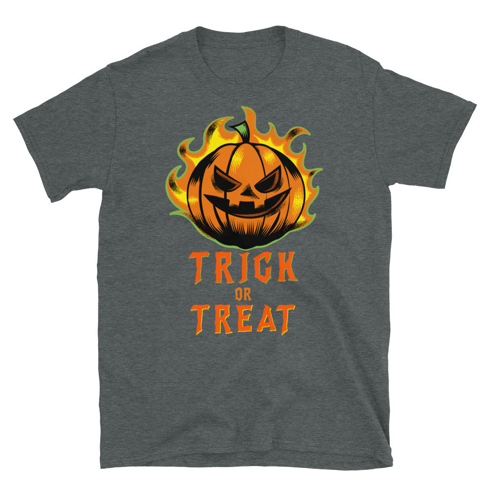 Trick or Treat TShirt, Expressive pumpkins, Spooky Halloween T Shirt, Halloween Pumpkin Shirt, Funny Halloween T-Shirt, Cute Pumpkin Gifts - Madeinsea©