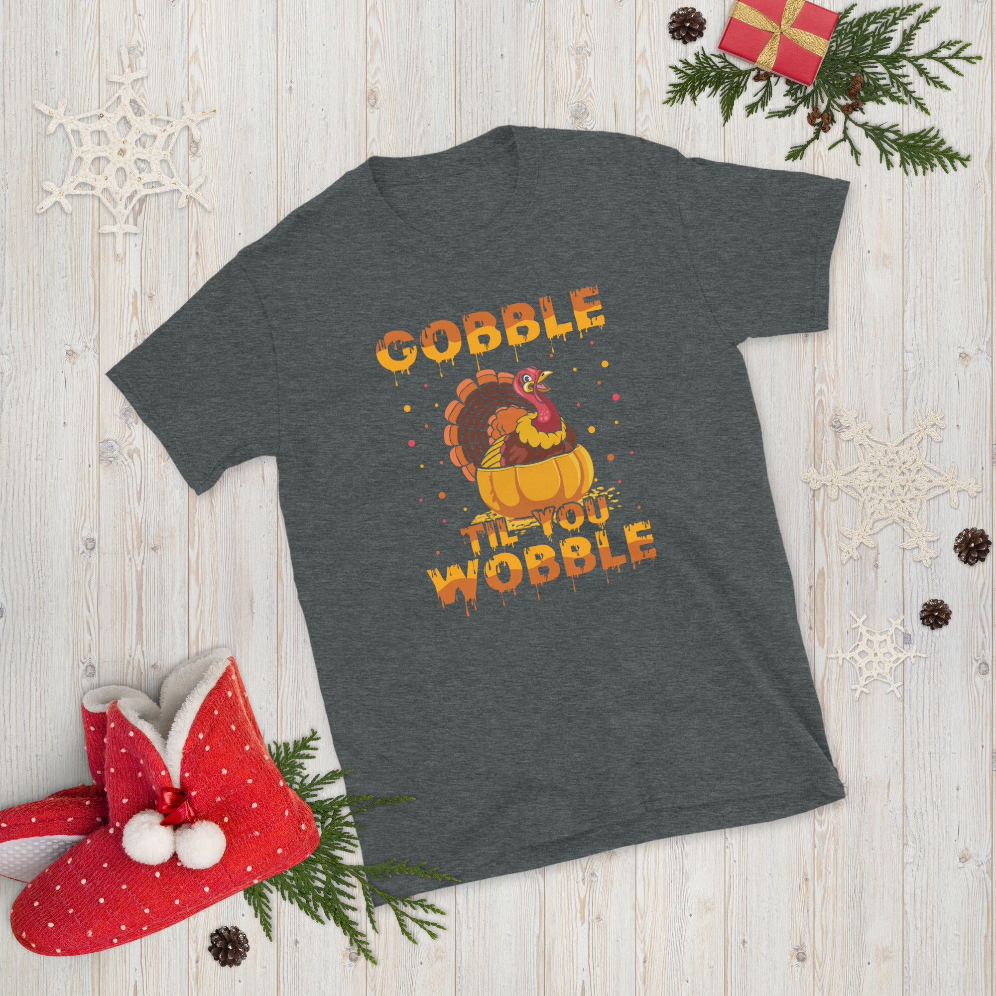 Gobble Til You Wobble Shirt, Gobble Wobble Shirt, Fall Shirts, Funny Turkey Shirt, Thanksgiving Shirt, Thanksgiving Outfit, Thanksgiving Tee - Madeinsea©