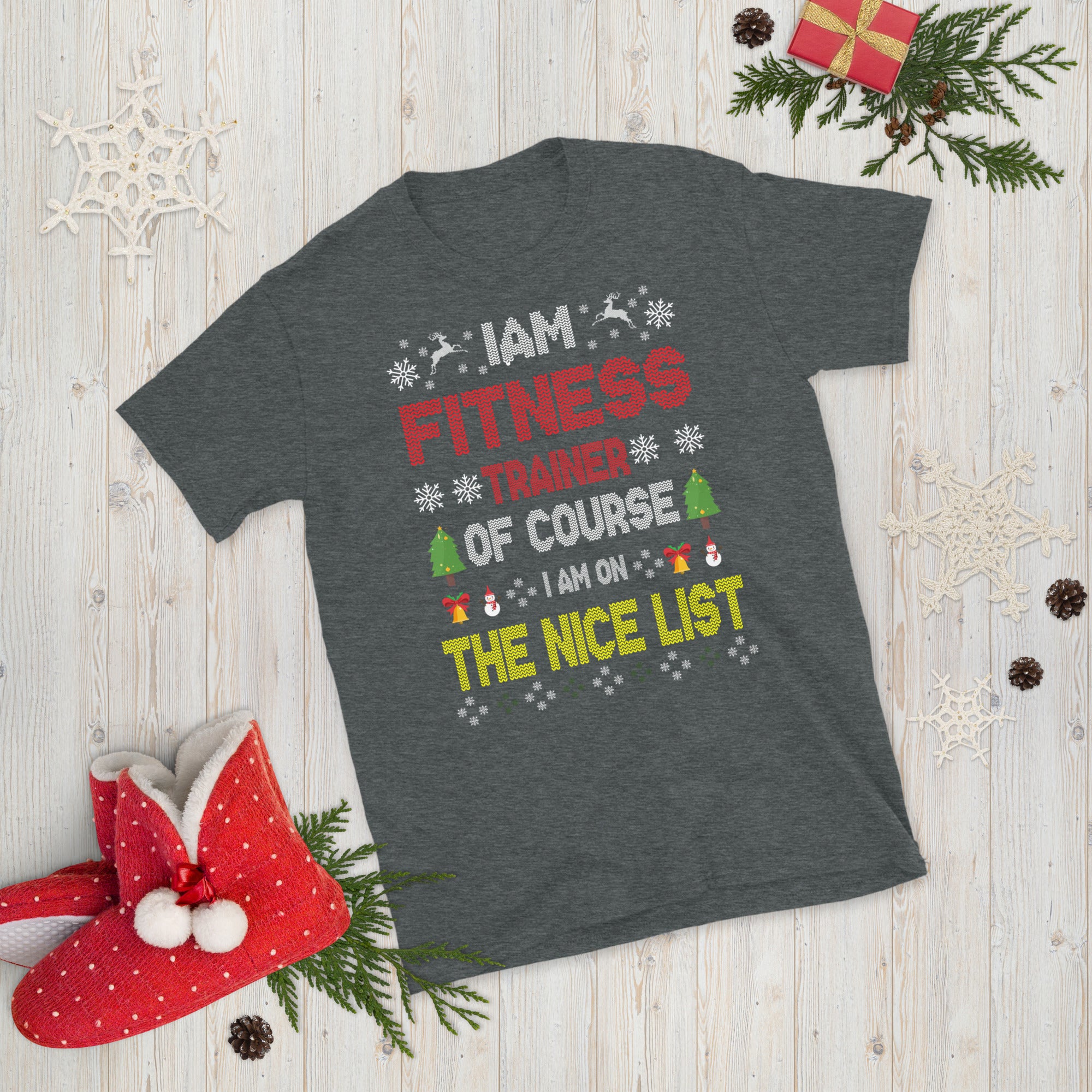 Fitness Trainer Christmas Shirt, Gym Trainer Shirt, Personal Trainer Shirt, Christmas Gift for Trainer, Funny Personal Trainer Xmas Gift - Madeinsea©