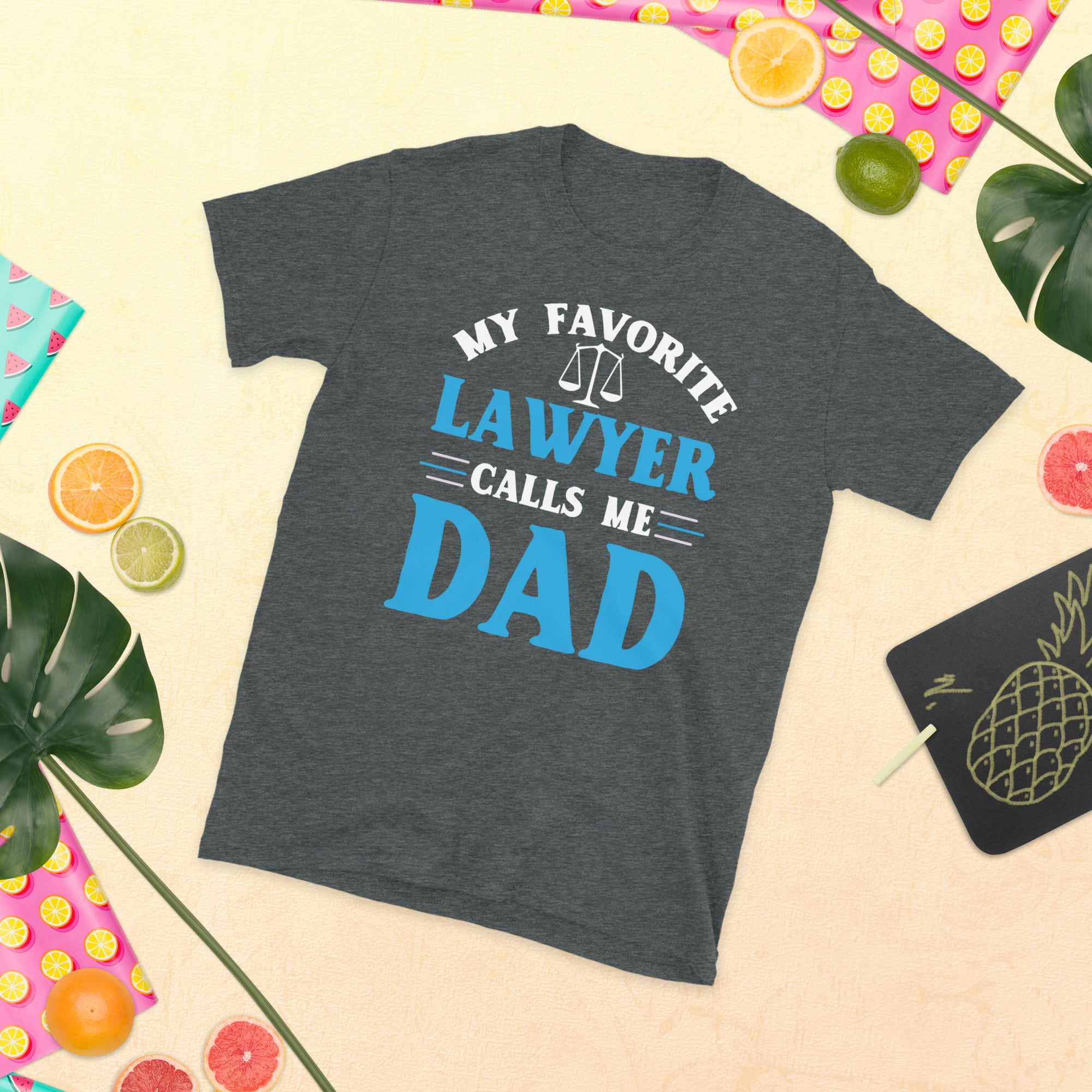 Mon avocat préféré m'appelle papa, cadeau drôle d'avocat, chemise d'avocat, t-shirt papa avocat, papa d'un avocat, chemise d'avocat, chemise futur avocat