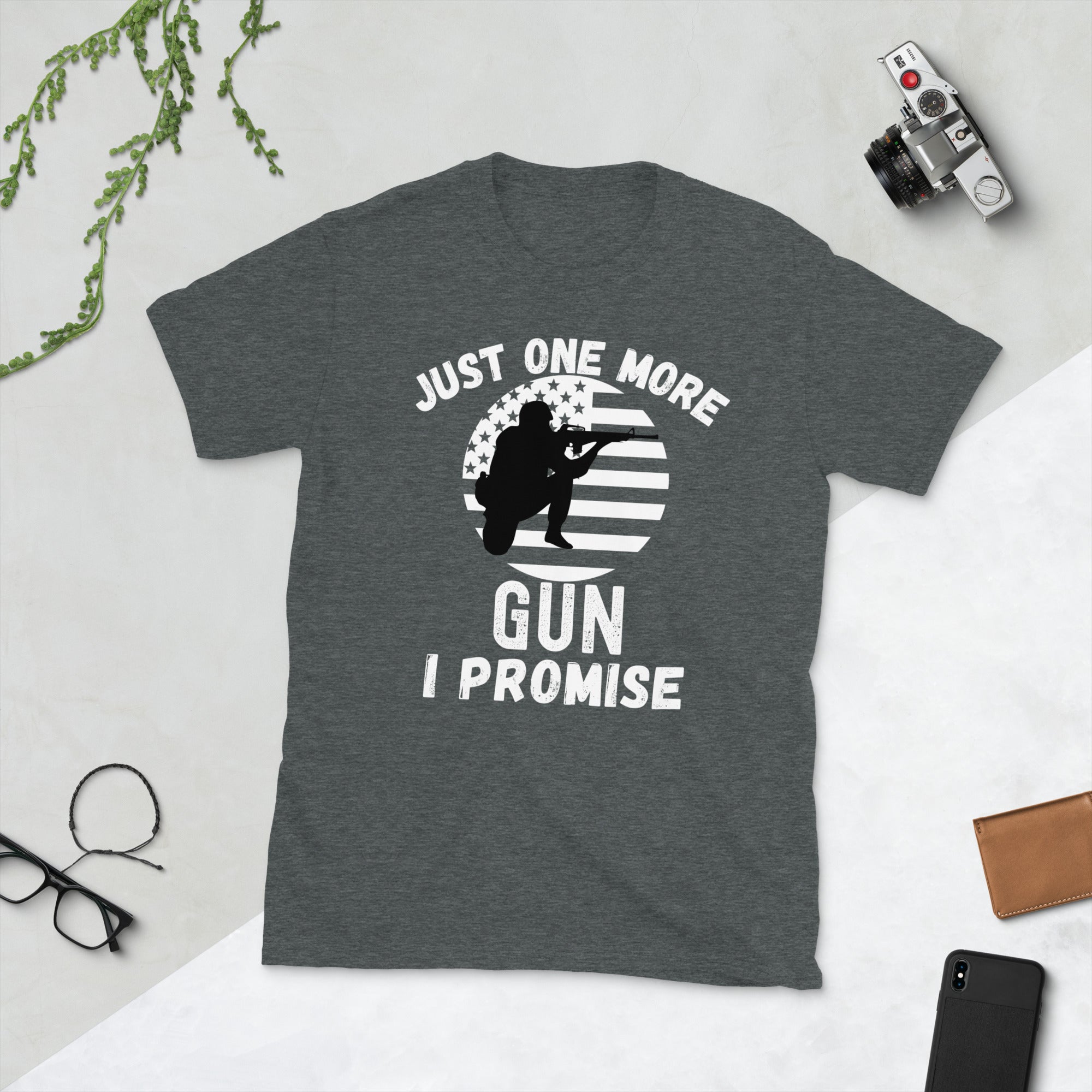 Just One More Gun I Promise, 2nd Amendment Shirt, 2A Shirt, Patriotic Gift, Republican TShirt, Pro Guns Tee, Funny Dad Gift, Gun Lover Shirt - Madeinsea©