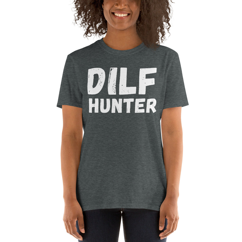 DILF Hunter Shirt, DILF Tshirt, Funny Wife Shirt, Offensive Humour, I Love Hot Dads, Funny DILF Gifts, New Dad Shirt, Funny Dad Gift - Madeinsea©