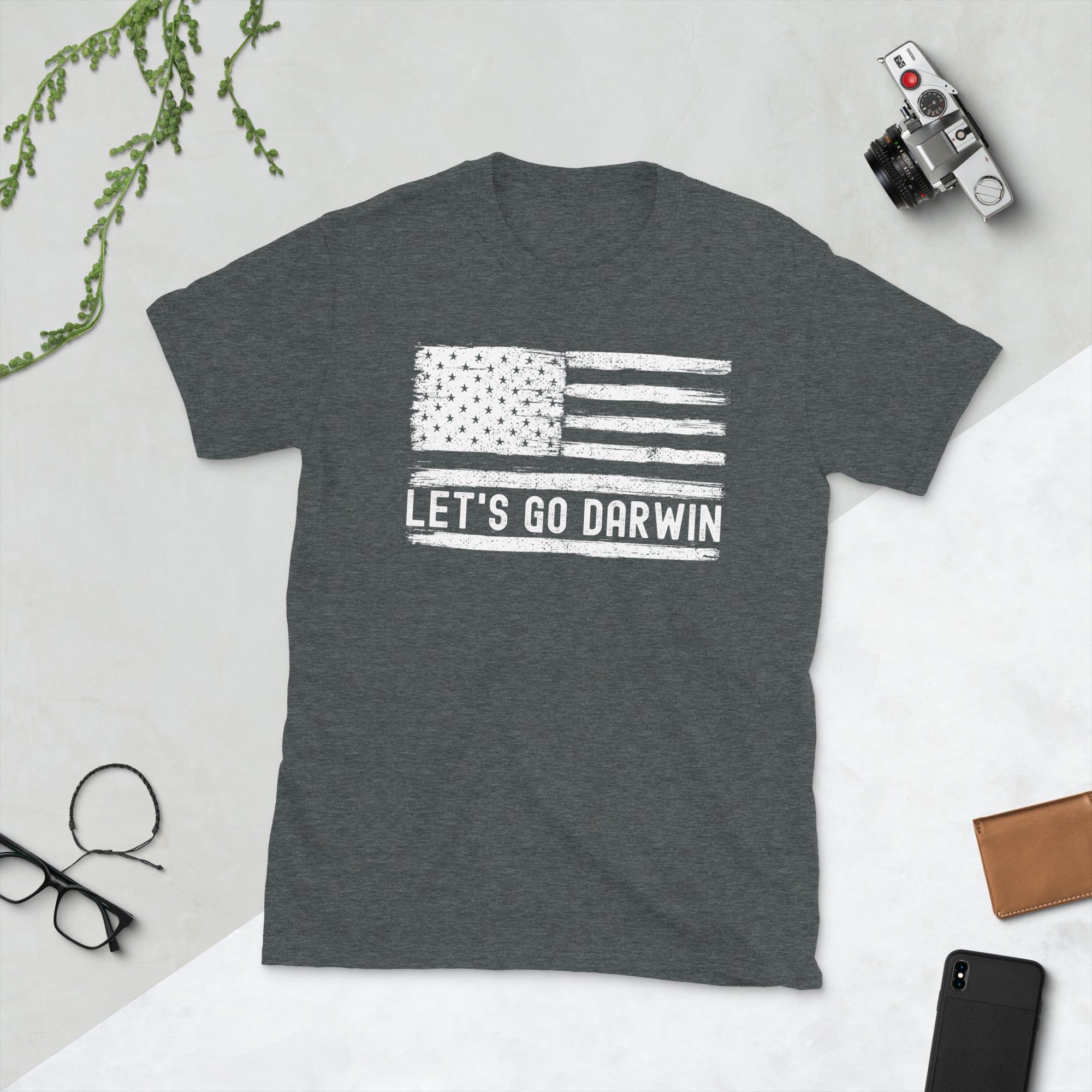 Let’s Go Darwin Shirt, Funny Liberal TShirt, Fully Vaccinated T-Shirt, Pro Vaccine, Pro Biden, Funny Vaccinated Shirt, Funny Democrat Gifts - Madeinsea©