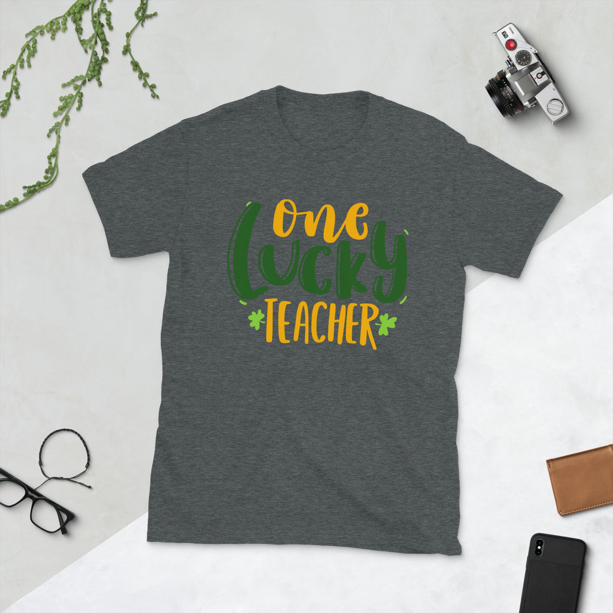 One Lucky Teacher Shirt, St Patricks Day Teacher Shirt,Lucky TShirt, St. Patricks Gifts, Shamrock Shirt, St. Patty&#39;s Shirt,Teacher Shirts - Madeinsea©