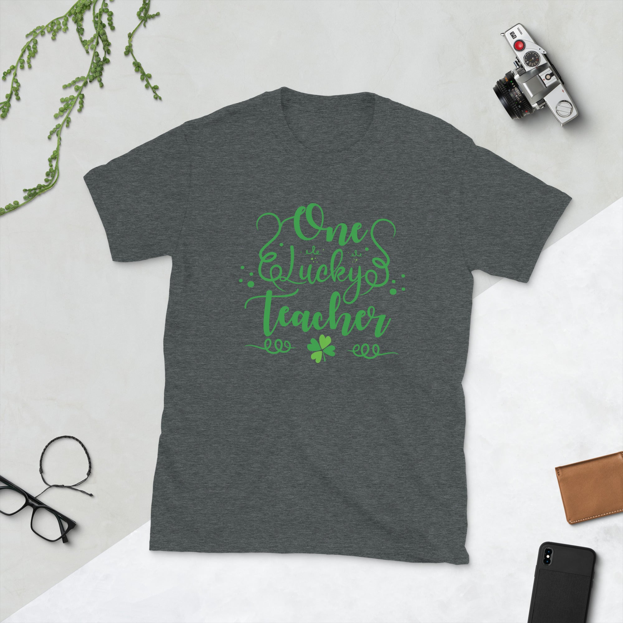 One Lucky Teacher Shirt, St Patricks Day Teacher Shirt,Lucky Teacher TShirt, St Patricks Gifts, Shamrock Tee, St. Pattys Shirt,Teacher Shirt - Madeinsea©